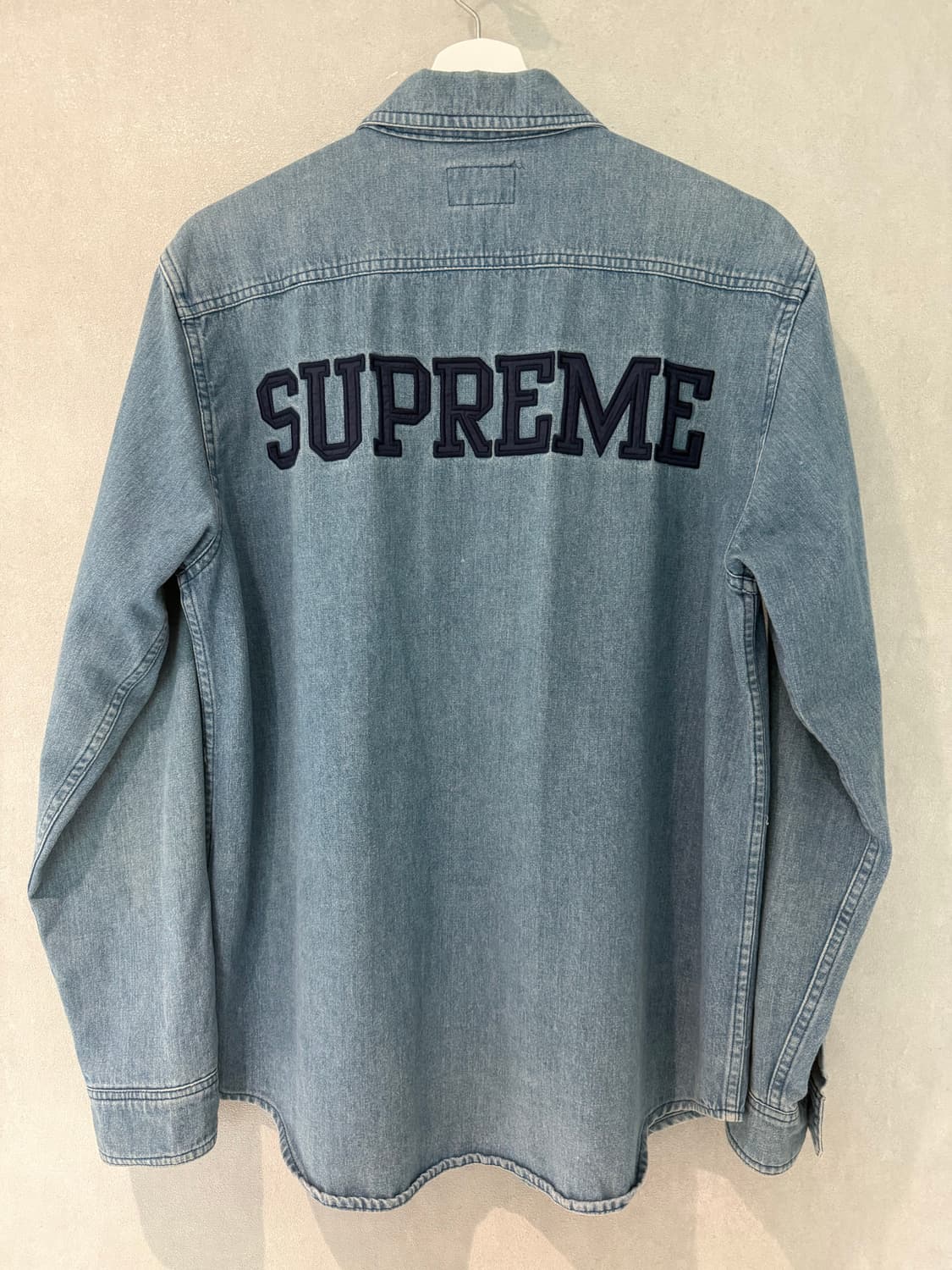 [L] 16ss denim zip shirts 상품이미지1
