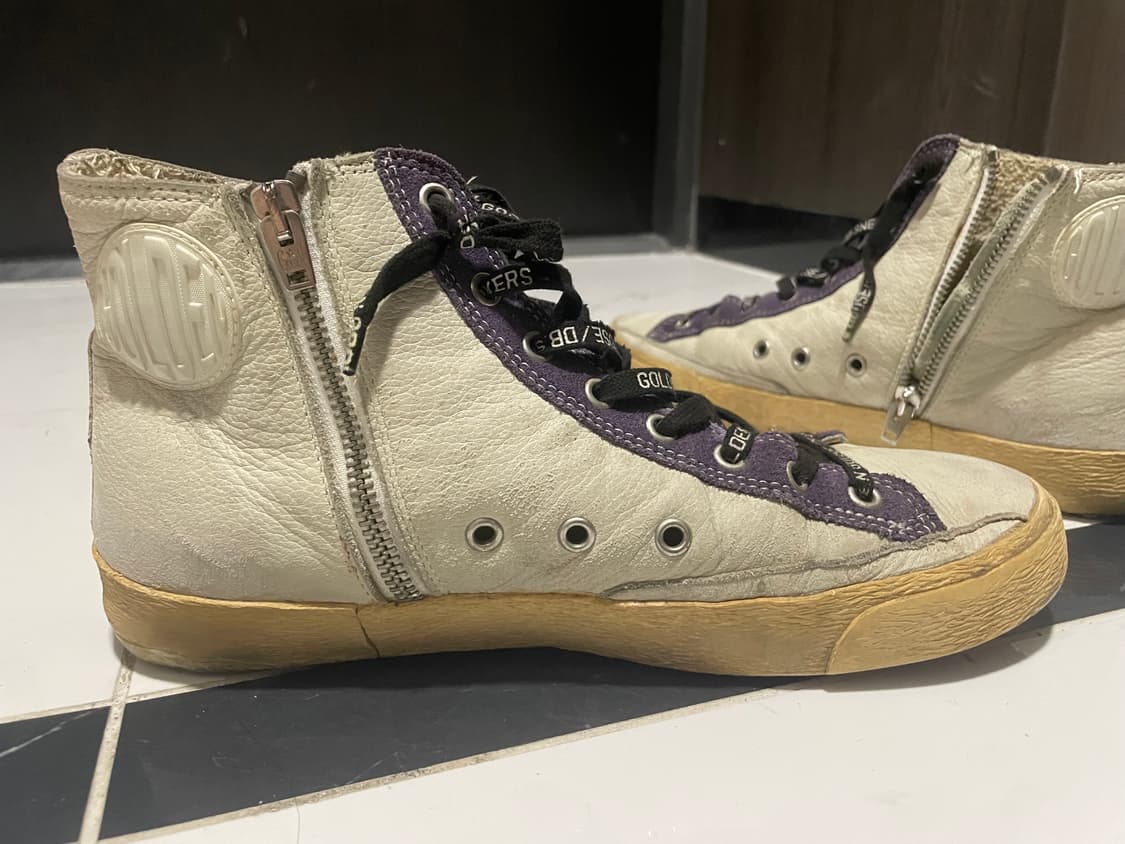 골든구스 빈티지 프란시 하이탑 (스케이트보드화) 상품이미지4