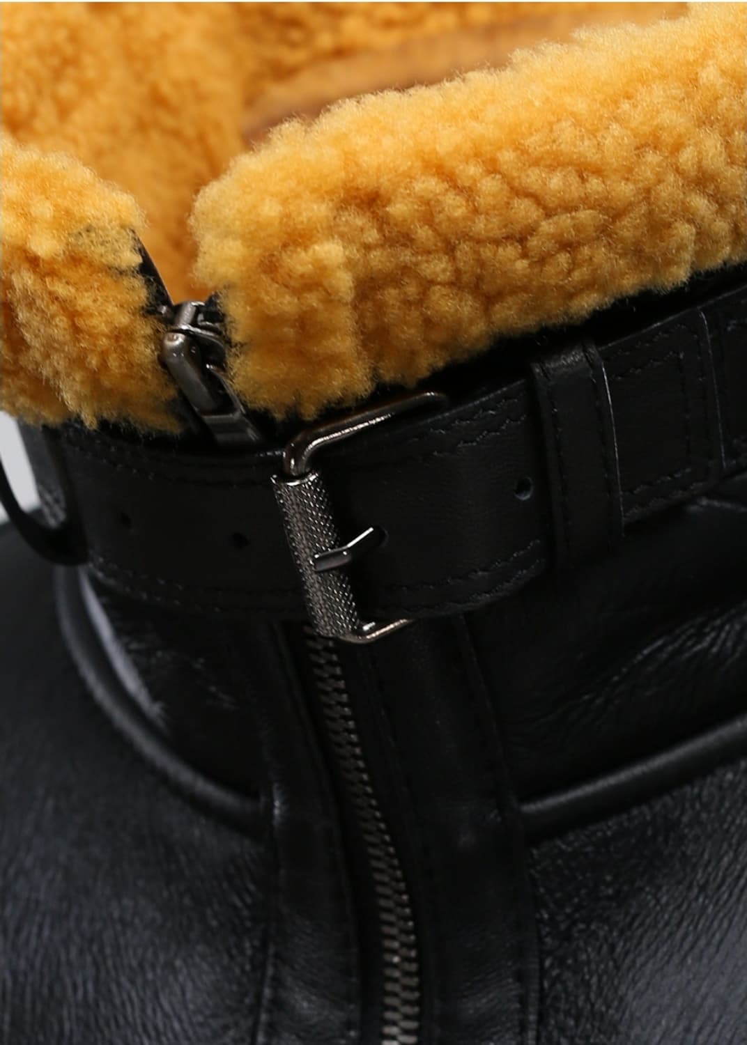 Real LambSkin - Point Leather Mustang 상품이미지6