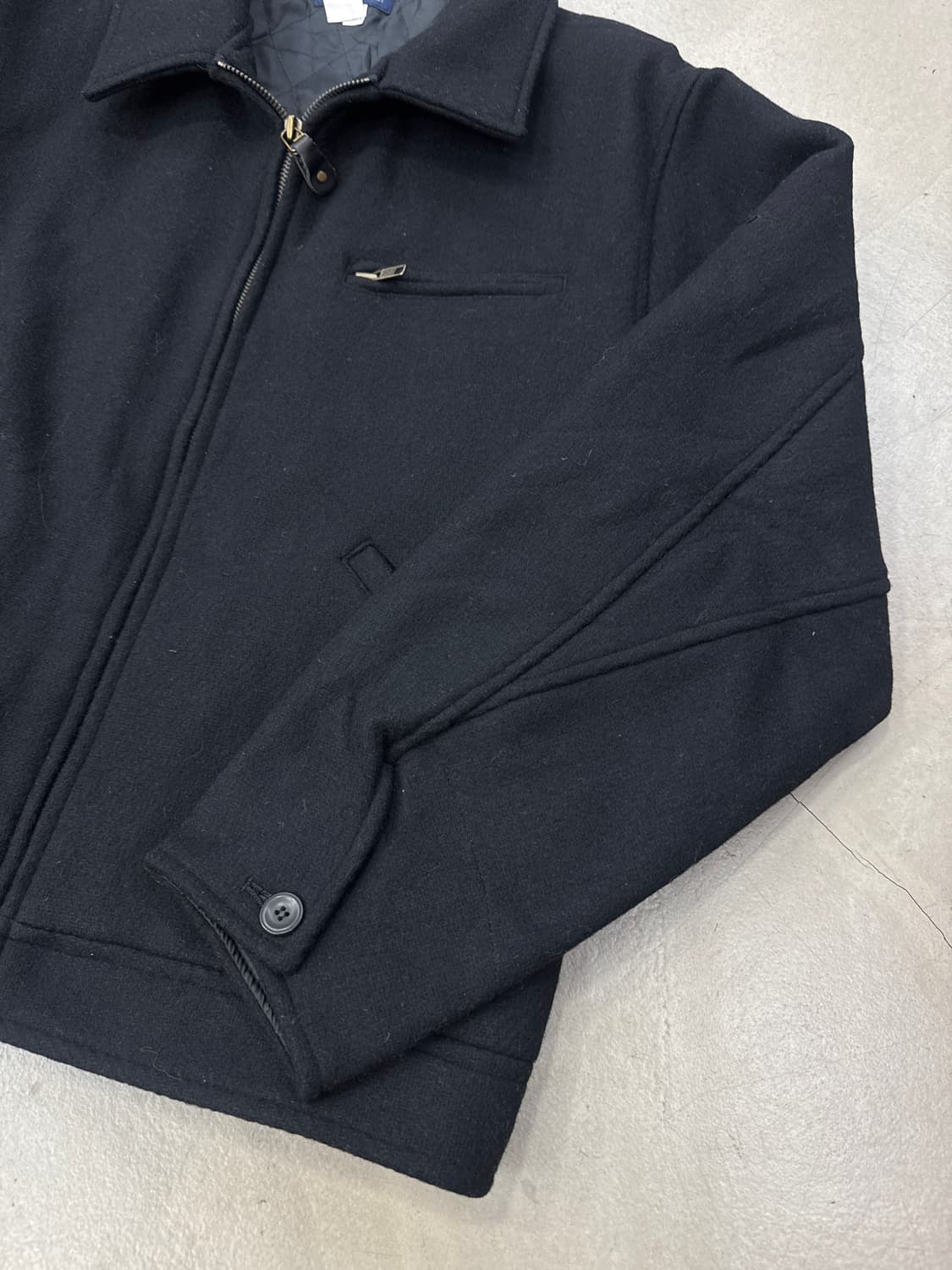 에드윈 울 블루종 자켓 M 상품이미지3