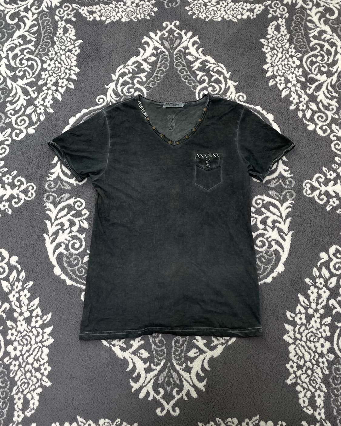 Yves Saint Laurent Archive Studded Tee 상품이미지1