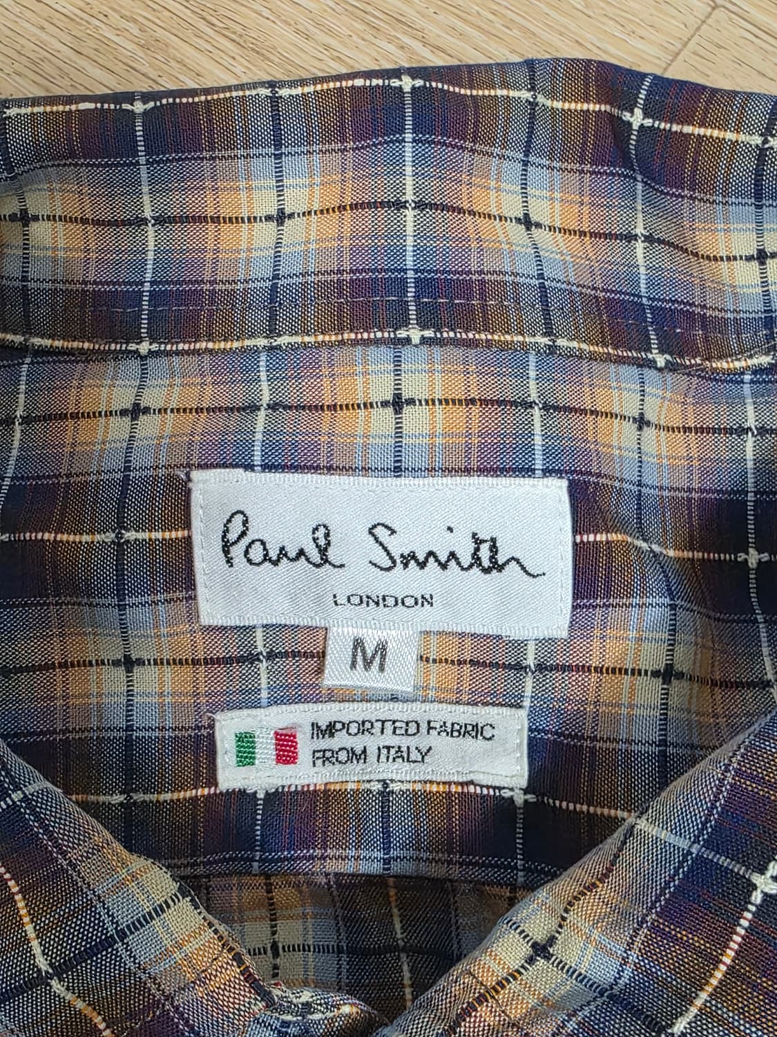 폴스미스 체크 셔츠 M 상품이미지3