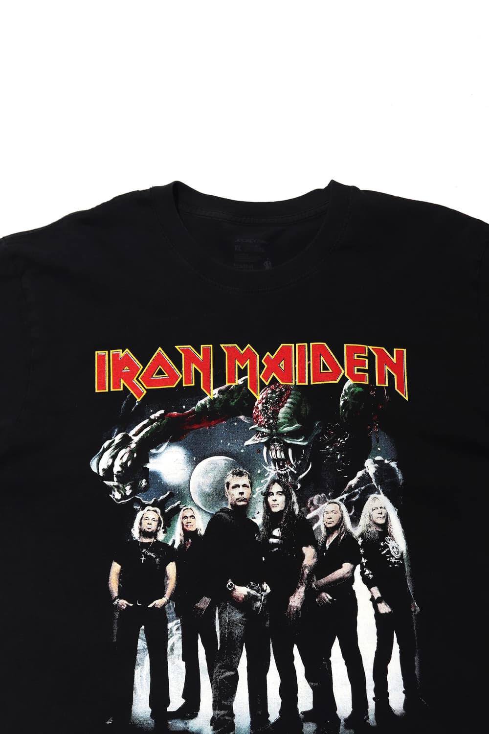 JOCKEY STAY NEW 아이언 메이든 밴드 티셔츠 size XL 상품이미지3