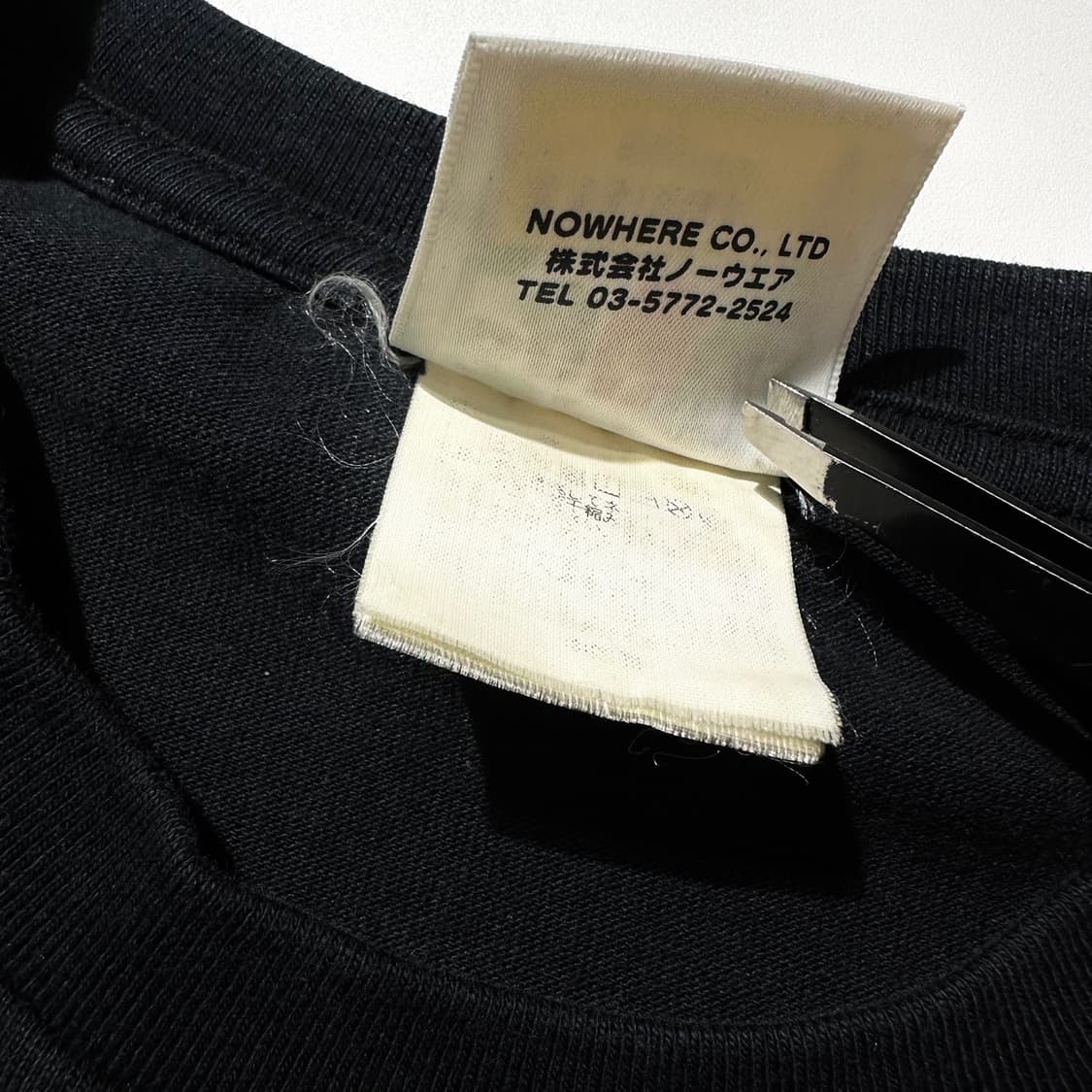 베이프 컬리지 반팔 티셔츠 블랙 상품이미지5