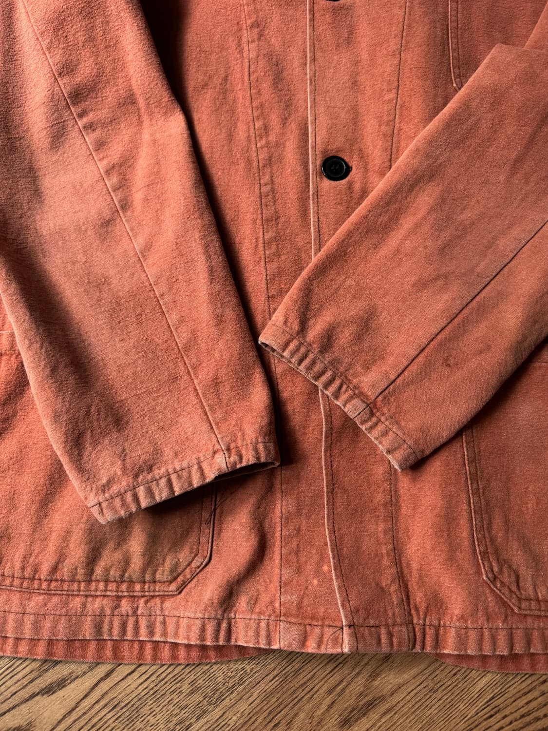 [L]90's 빈티지 몰스킨 배드포드 타입 프렌치 워크자켓 상품이미지6