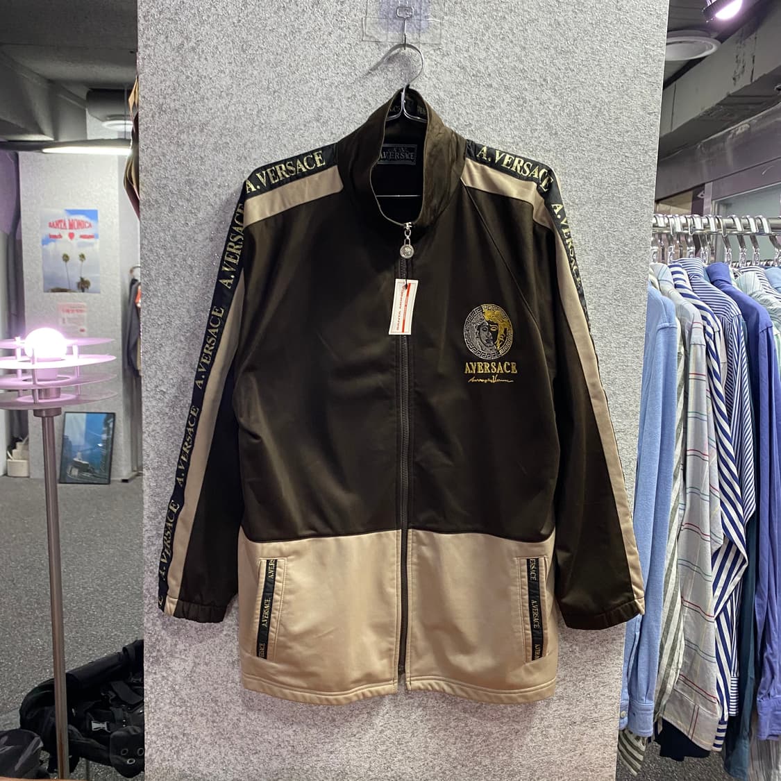 알프레도 베르사체 올드스쿨 메두사 트랙탑 져지  B4382  상품이미지2