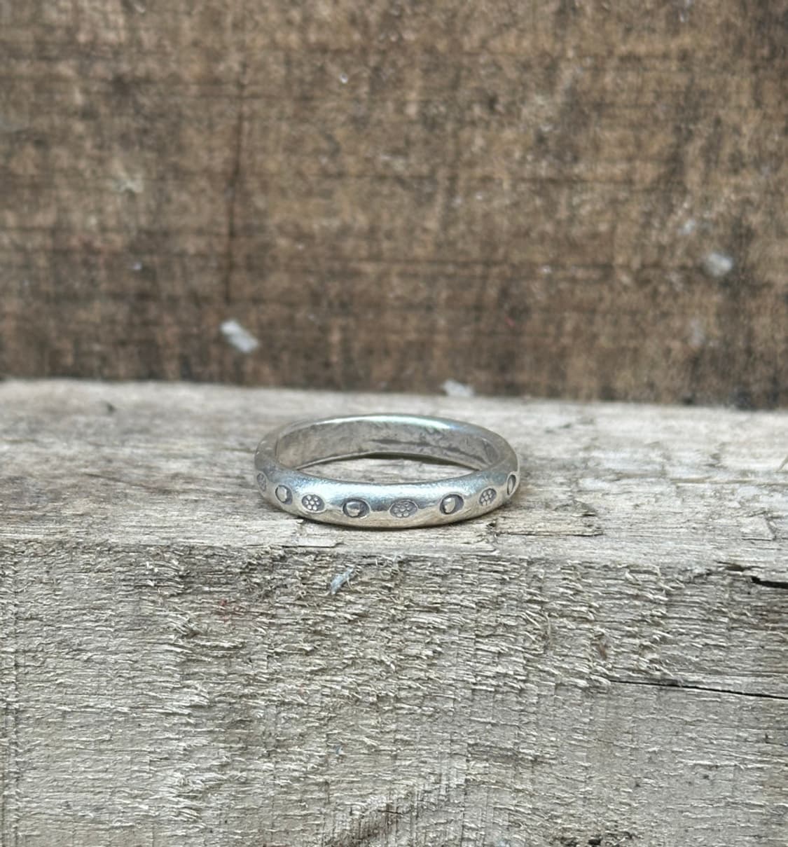 Vintage bubble karensilver 3 ring 상품이미지2