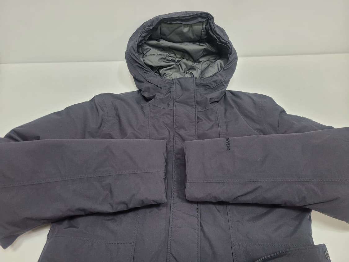 노스페이스 하이벤트 후드 구스 다운 패딩 자켓 / 여 S 블랙
 상품이미지3