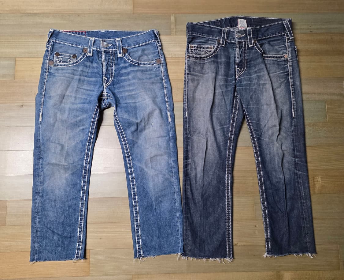 [초레어] 트루릴리젼 청바지 2종 일괄 / Made in USA 상품이미지1