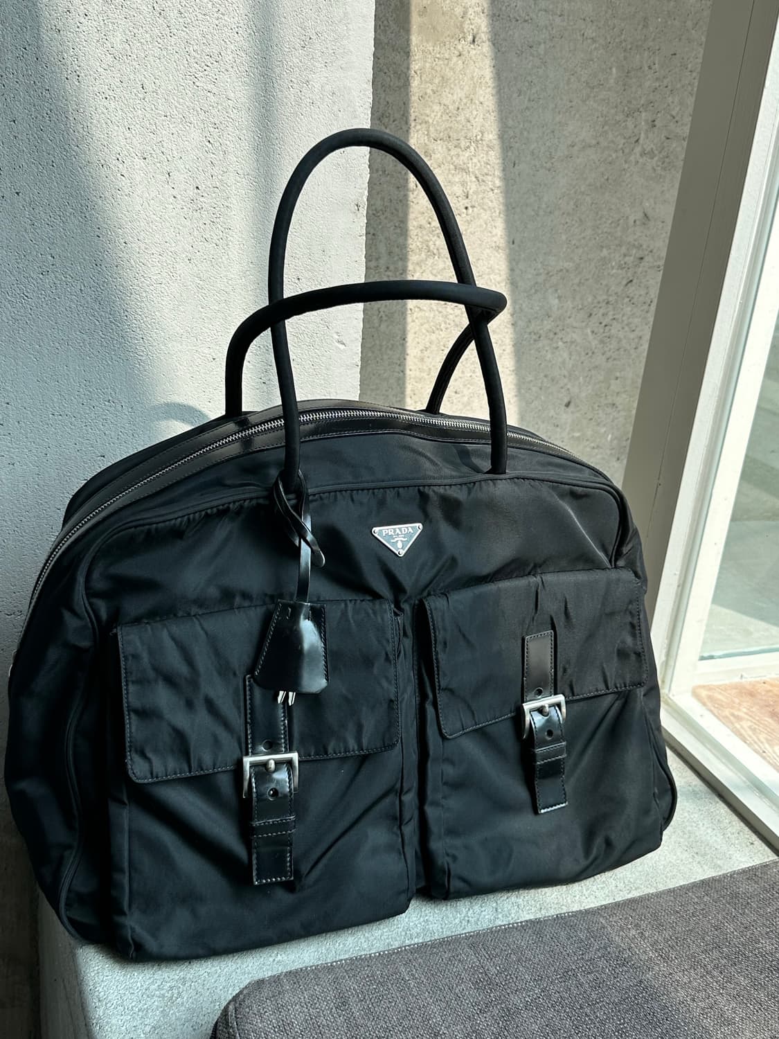 프라나 나일론 포코노 숄더백 토트백 y2k 볼링백 상품이미지6