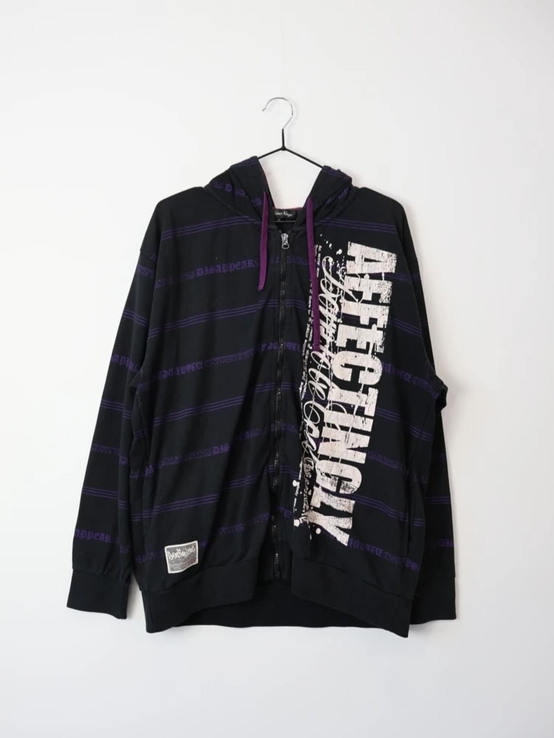 TimeStep Graphic Stripe Zip Hoodie 상품이미지3