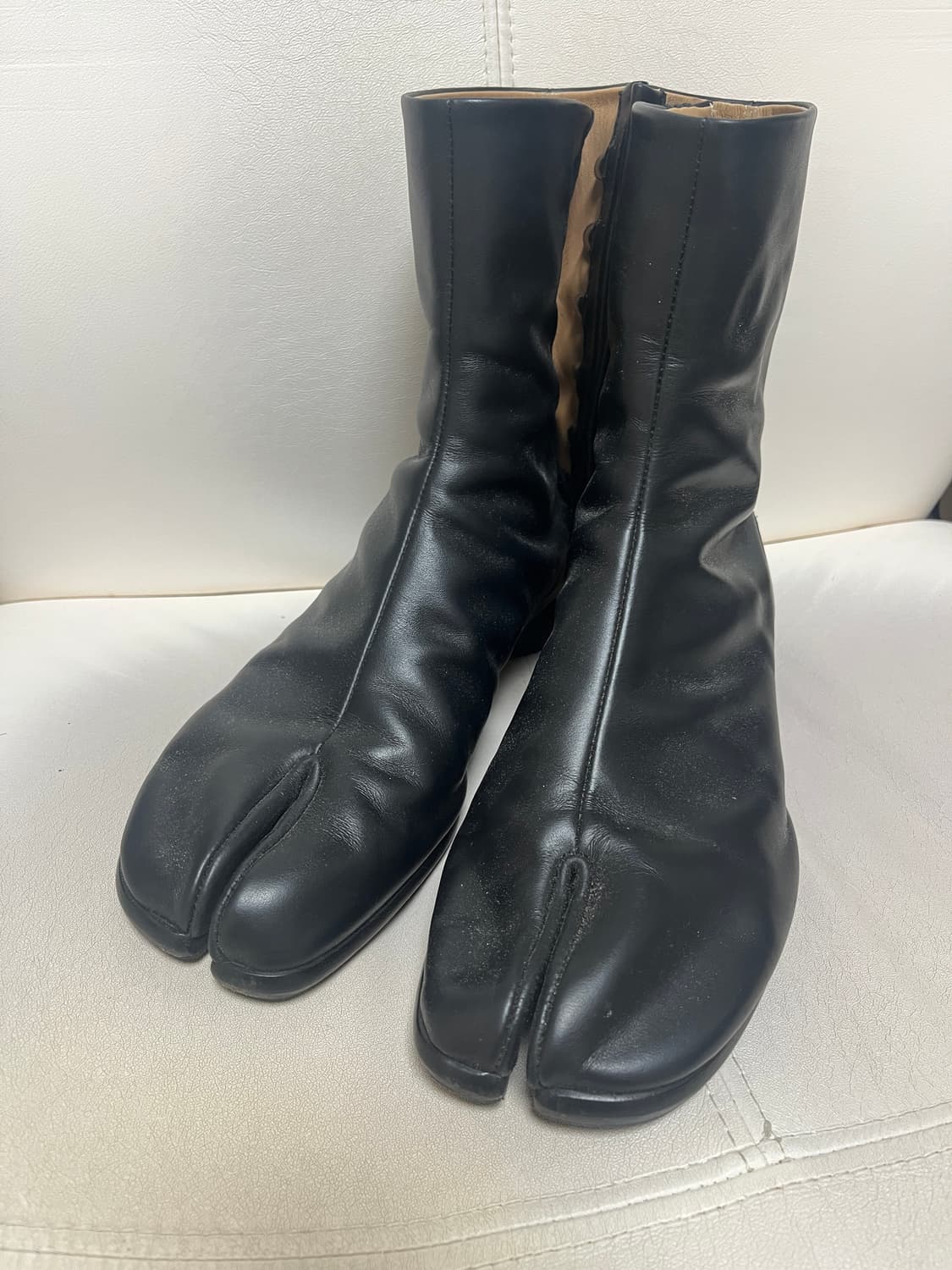 [41] 마르지엘라 타비 힐 부츠 3cm 상품이미지3