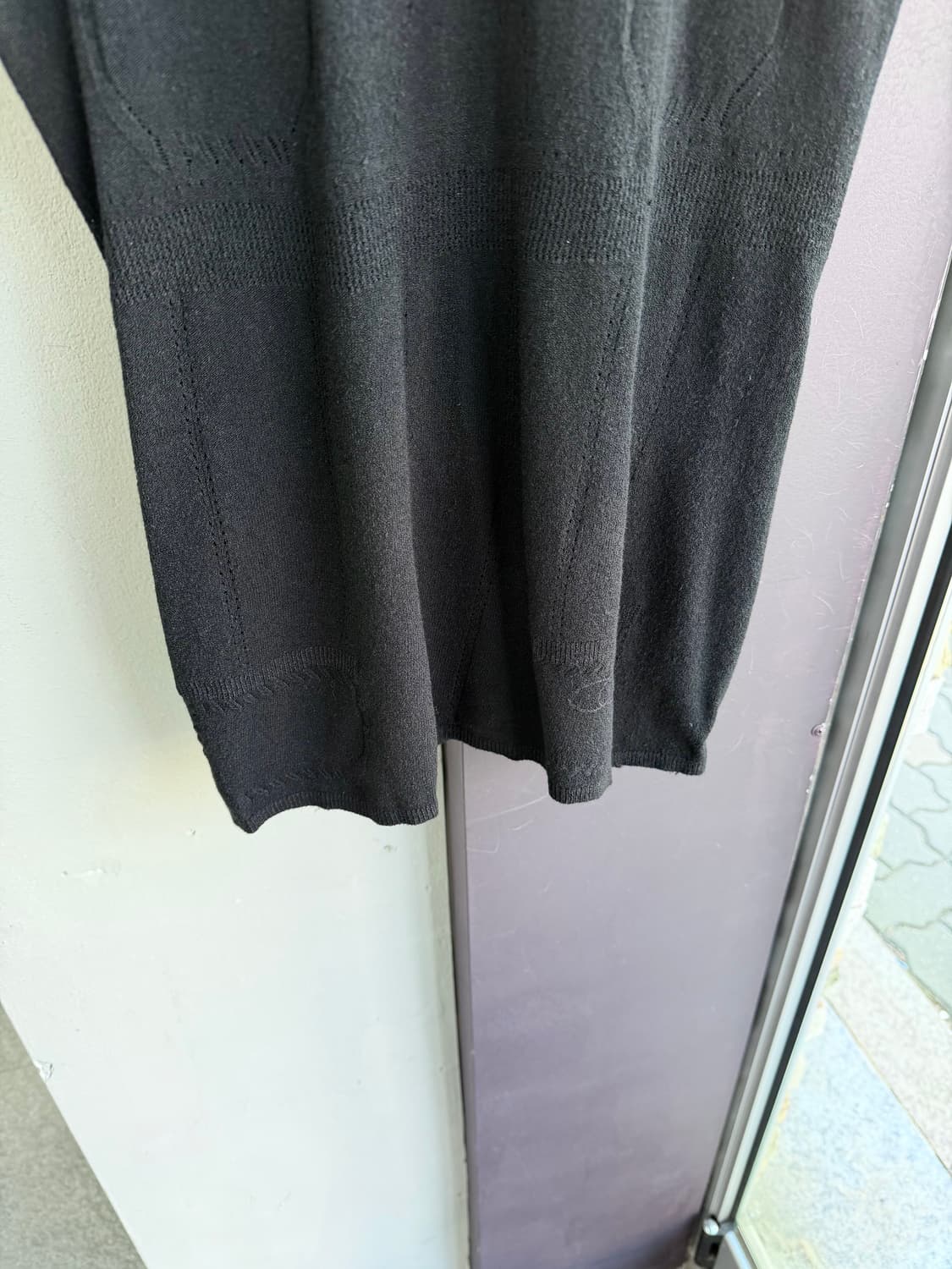 .40/ 샤넬 스티치 투톤 라운드 니트 상품이미지5