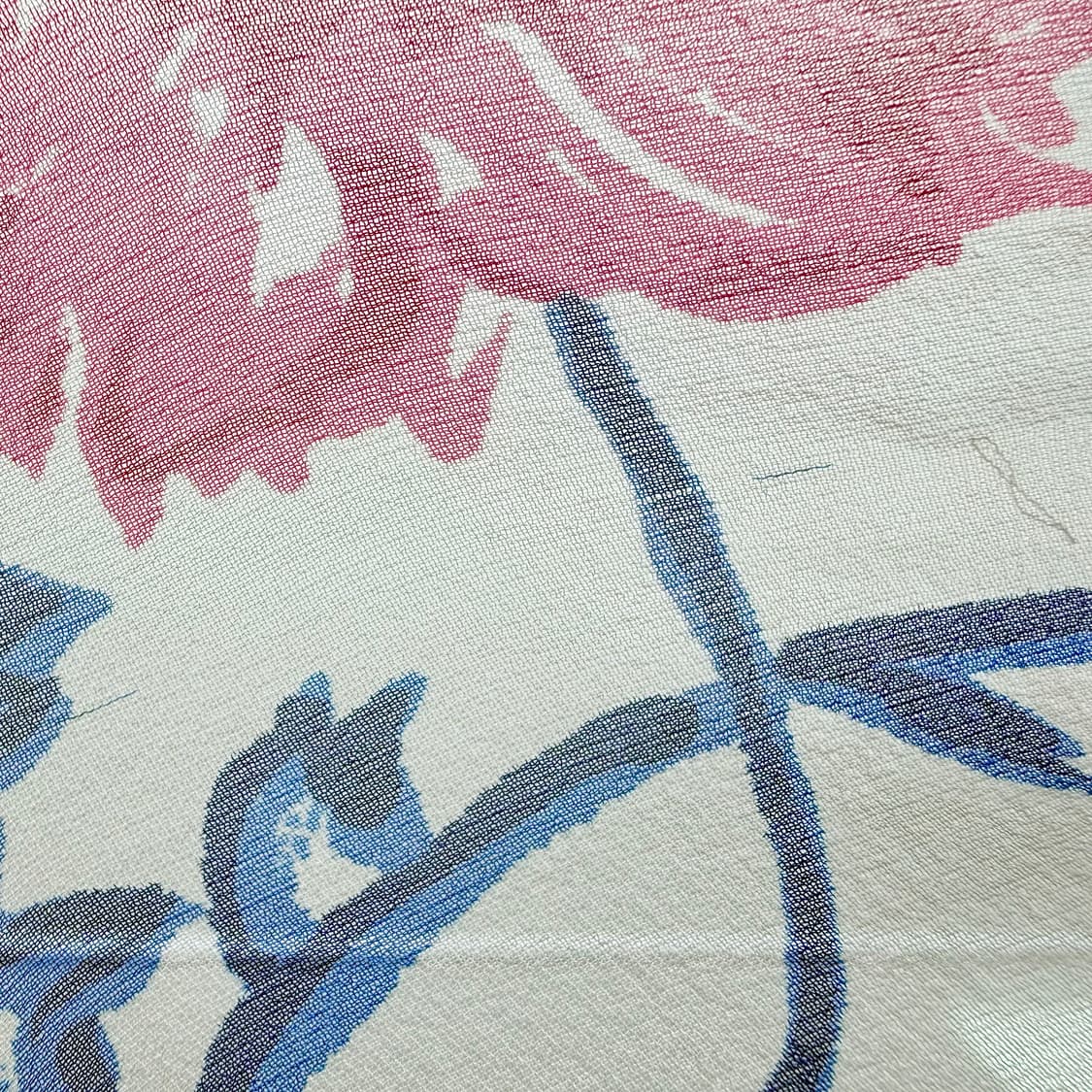 지방시 실크 100% 대형 숄 스카프 (Size 124*127) 상품이미지9