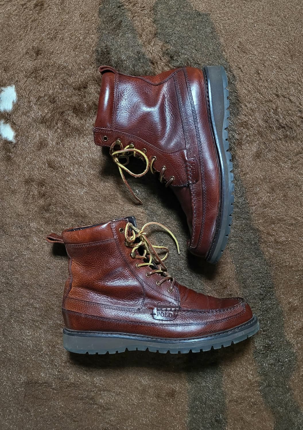 폴로 랄프로렌 남성용 가죽 앵글 부츠(11D) 상품이미지2