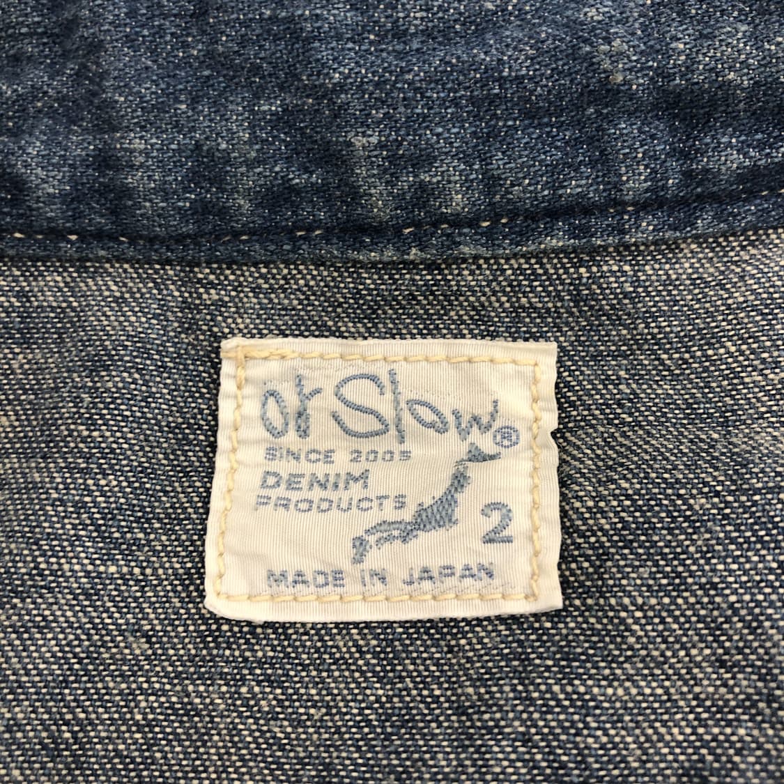 오어슬로우 후드 데님셔츠 2 상품이미지7