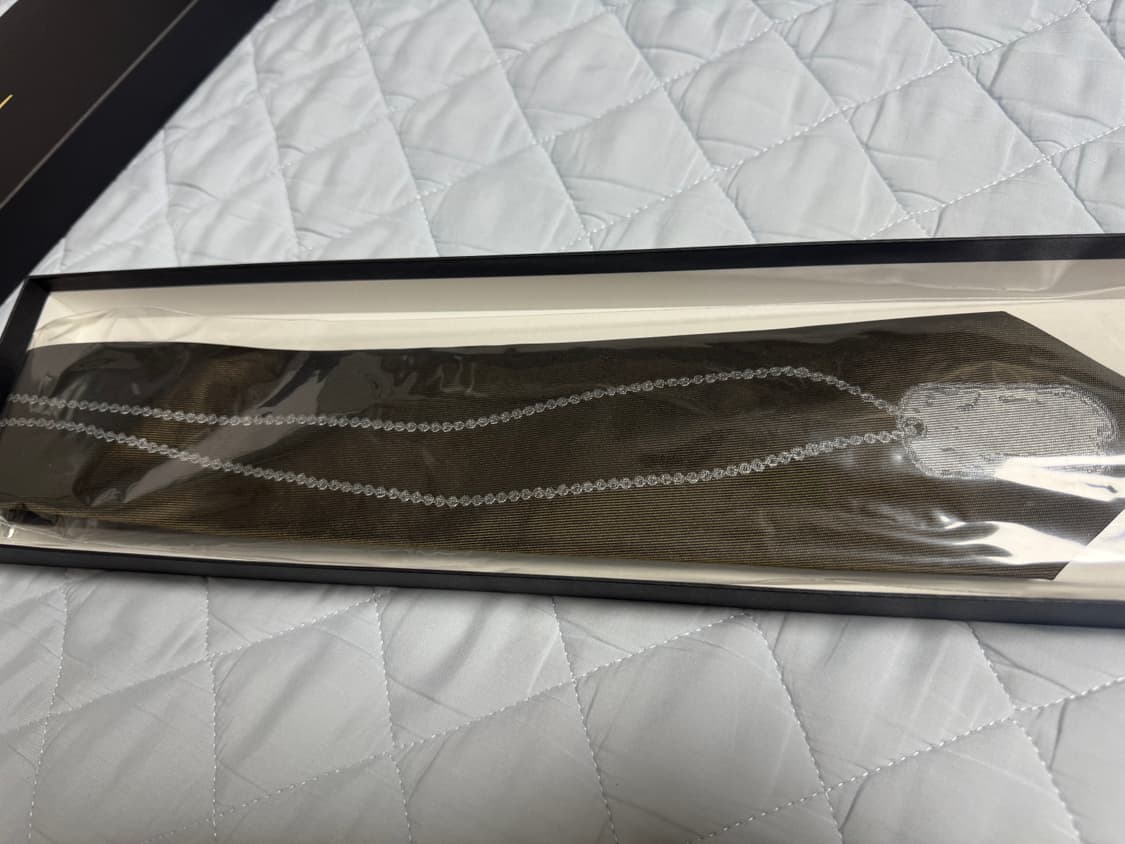 캐피탈 군번줄 넥타이(브라운) 상품이미지2