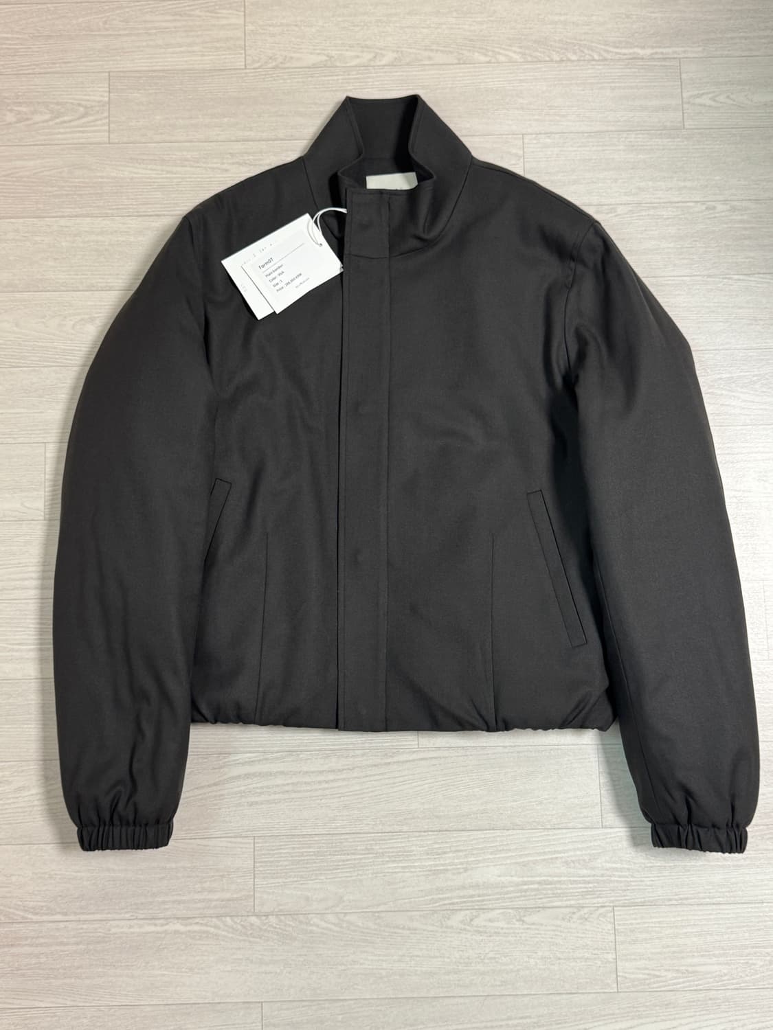 LES 플레인 봄버 먹 1사이즈 상품이미지1