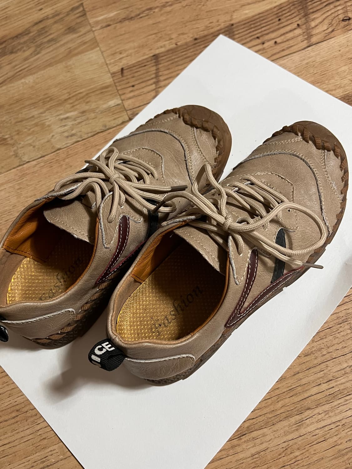 수제 빈티지 캐쥬얼 운동화 상품이미지1