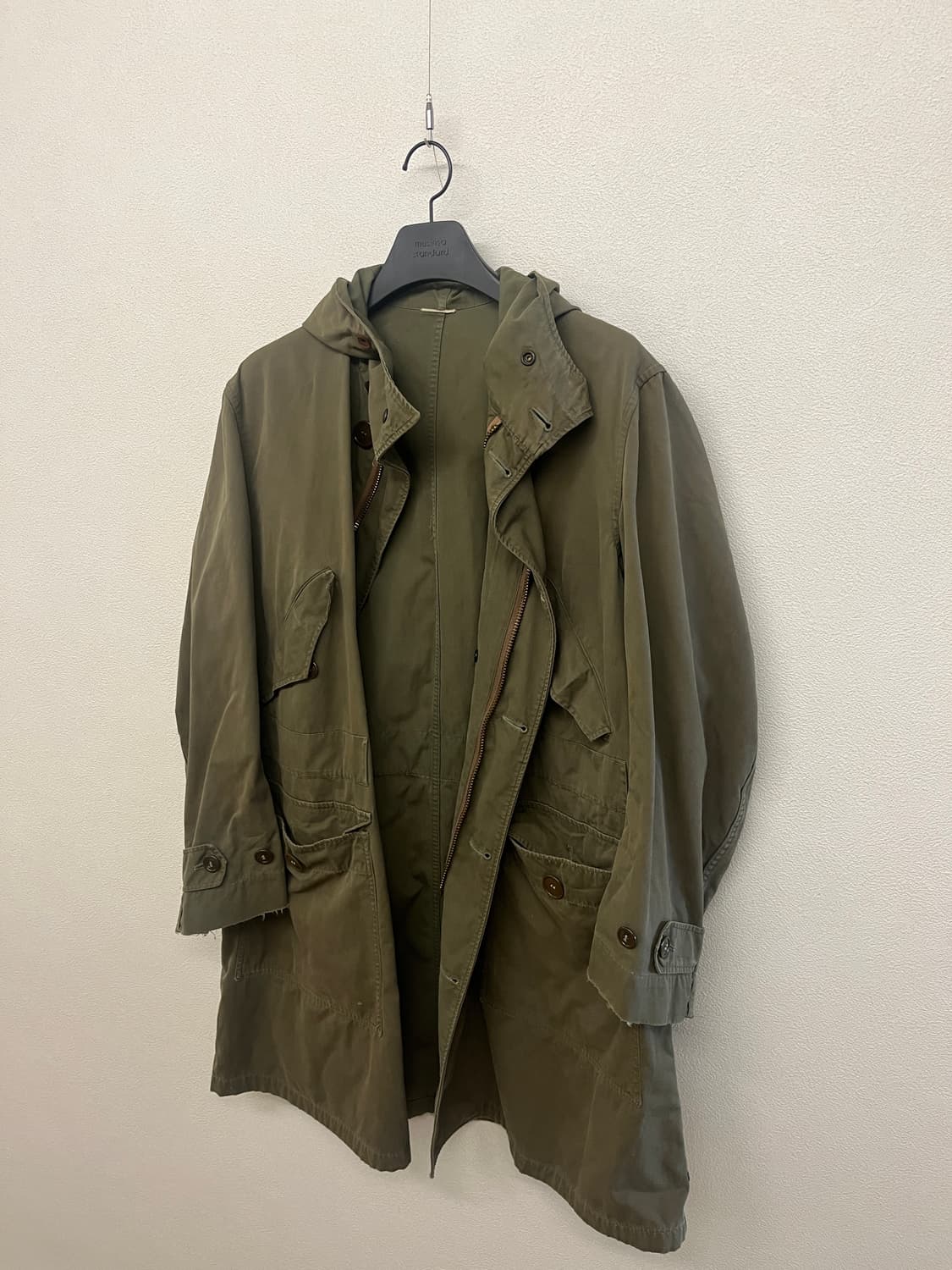 밀리터리 빈티지 M47 장진호 파카 (내피X 상품이미지3