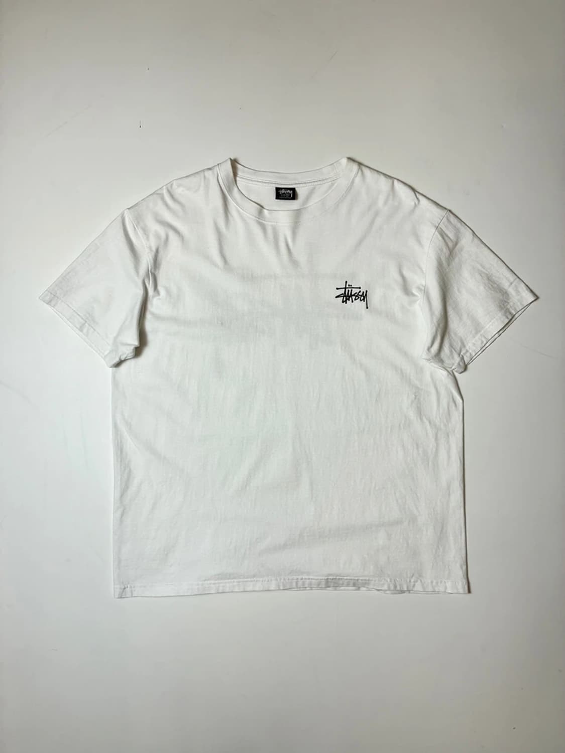 스투시 베이직 로고 코튼 반팔 티셔츠 PN9615 상품이미지3