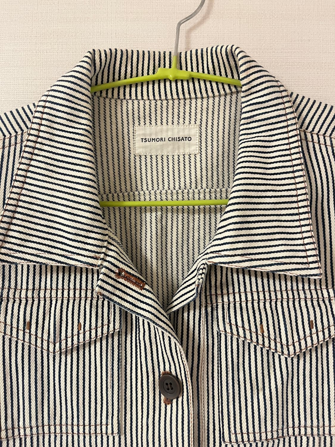 Tsumori Chisato stripe denim jacket 상품이미지3