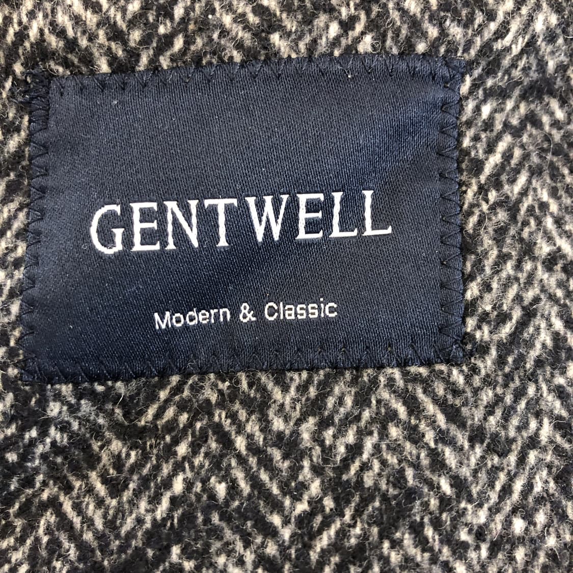 GENTWELL 젠트웰(새상품) 헤링본코트 100  상품이미지7