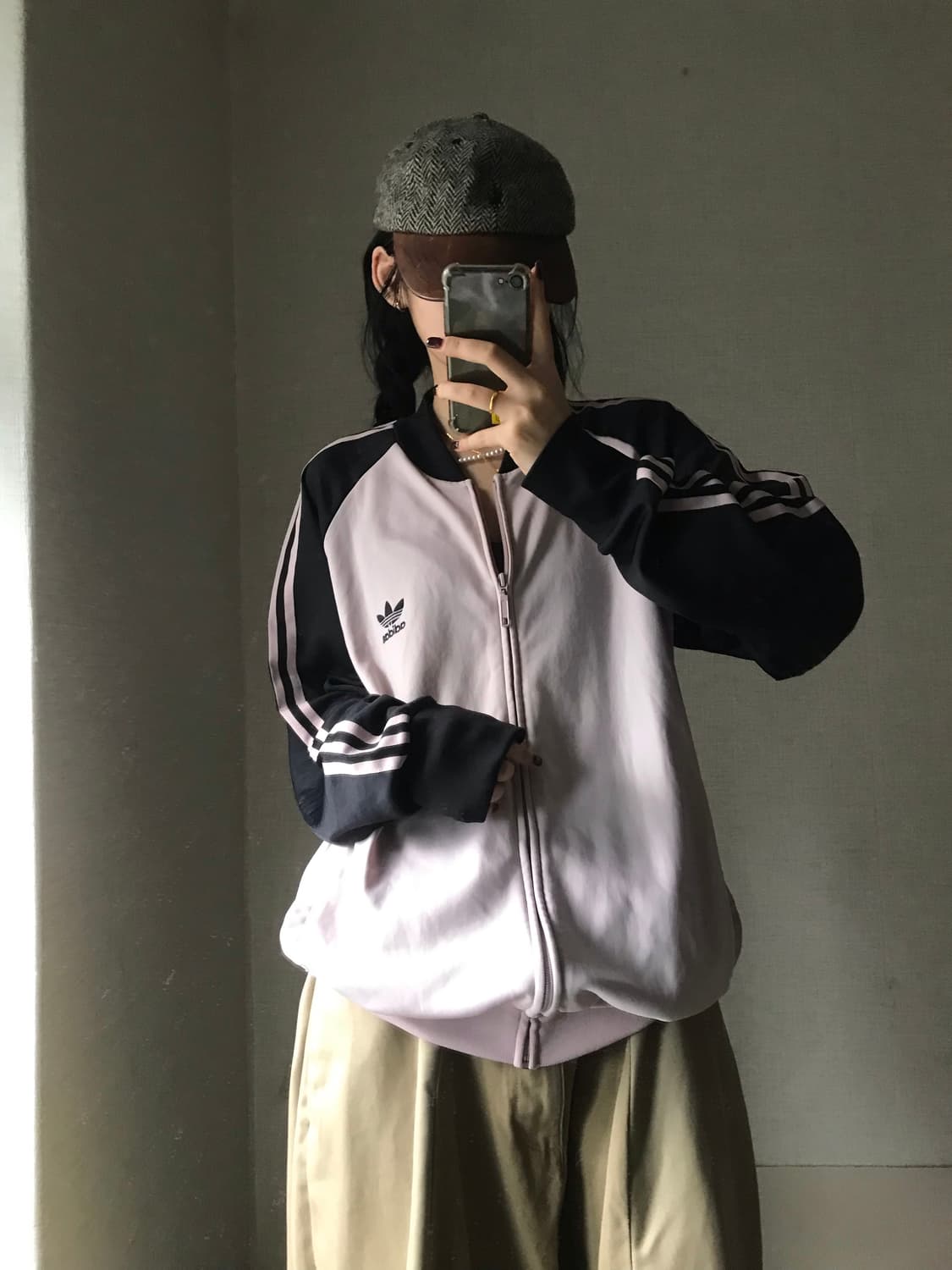 아디다스 뮤트핑크 검핑 나그랑 져지 상품이미지1
