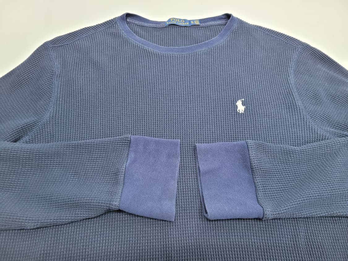 POLO 폴로 랄프로렌 화이트 포니 니트 티셔츠  / 남 XL 네이비
 상품이미지3