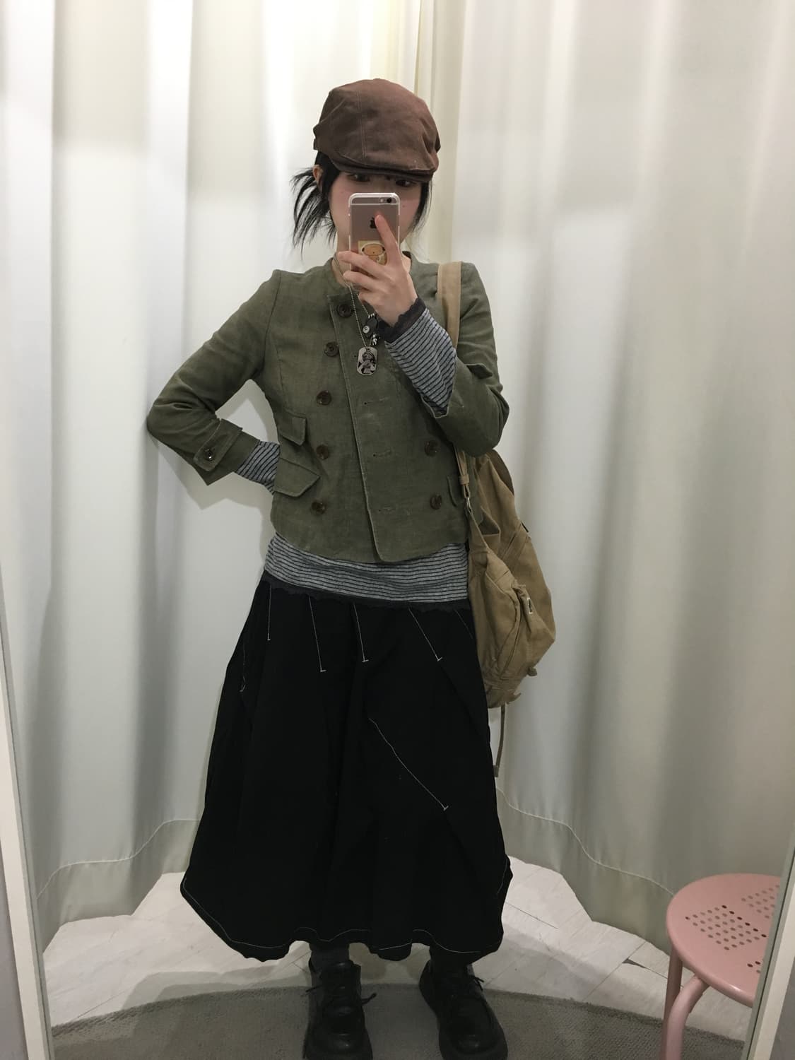 Double-Breasted Linen Jacket 상품이미지4