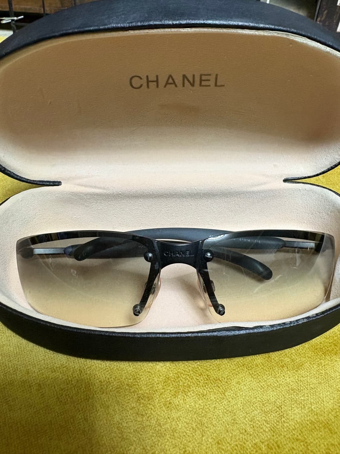샤넬 빈티지 무테 선글라스 상품이미지1