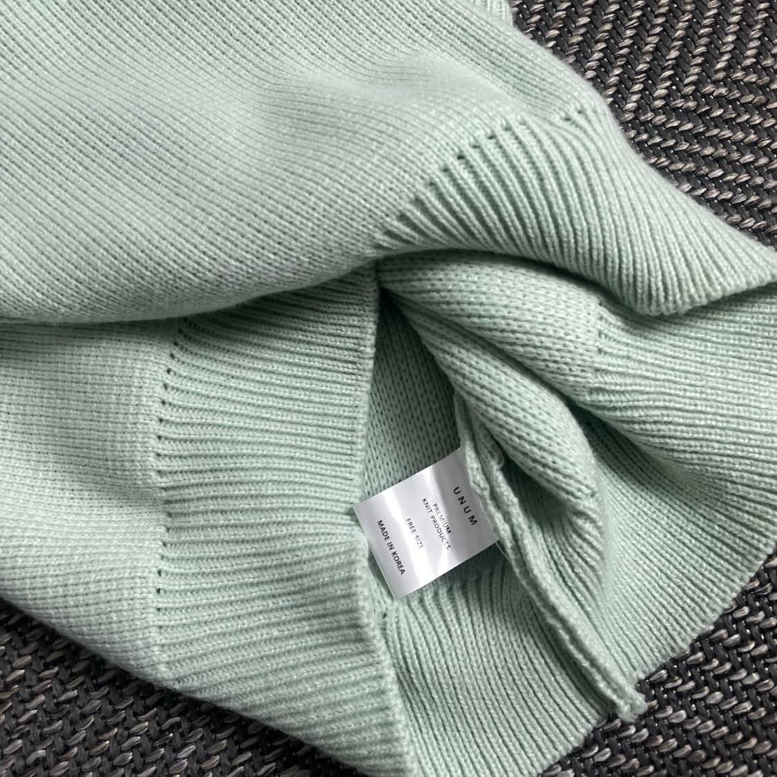 빈티지 크롭 와플 니트 베스트o 3126 상품이미지3