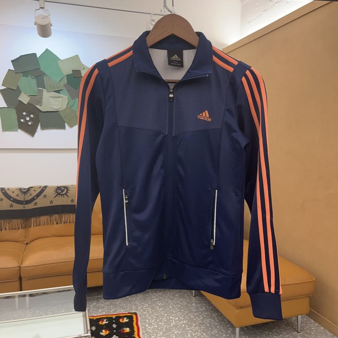 아디다스 Y2K 레트로 00's 네이비핑크 져지 집업 90 C08242 상품이미지3