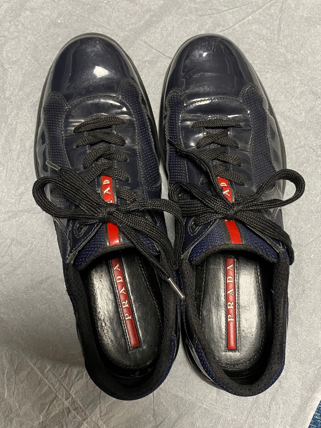 프라다 아메리칸 컵 UK 8.5 네이비 상품이미지1