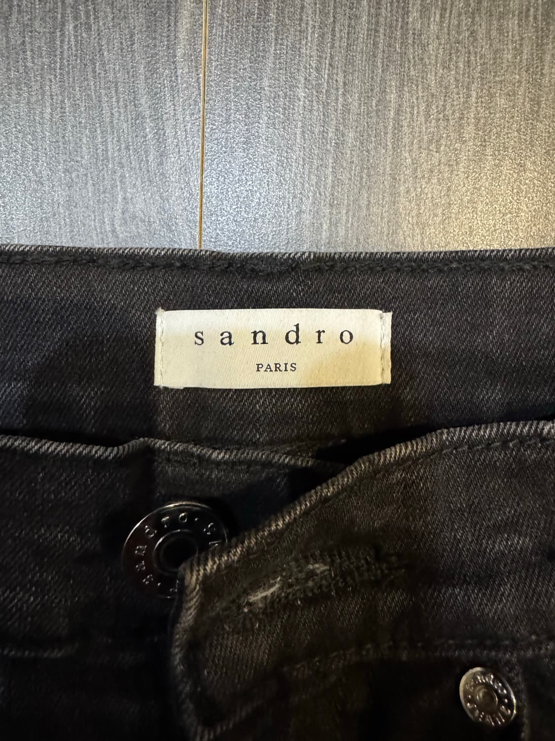 산드로 흑청바지 상품이미지2