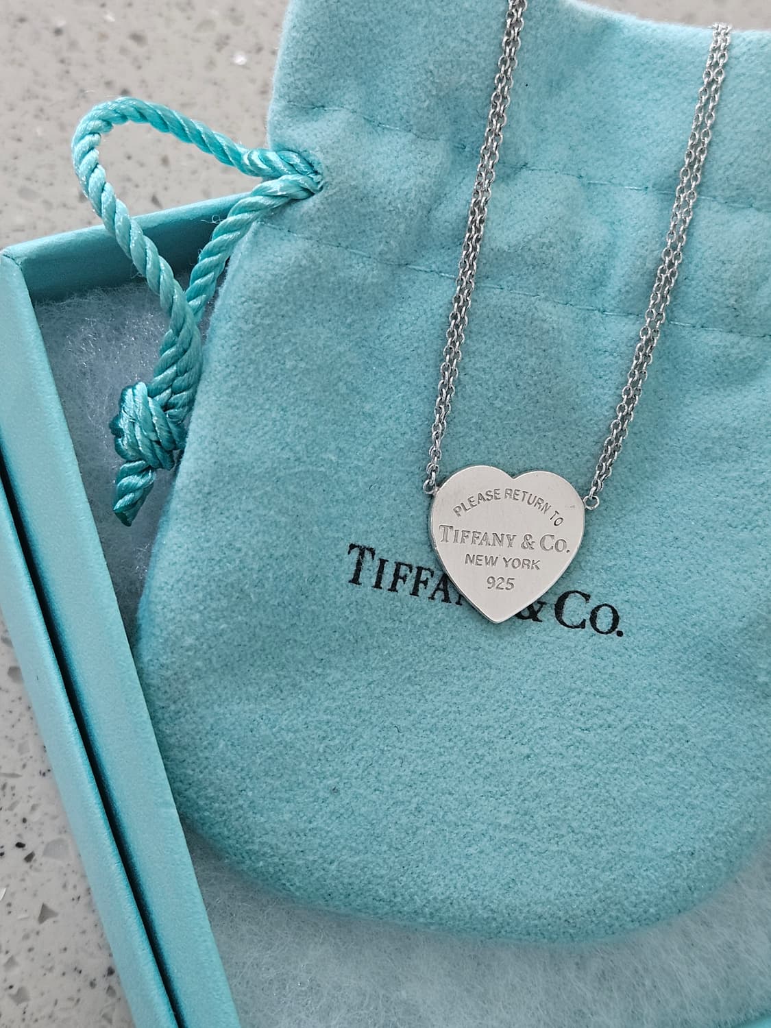 티파니앤코 리턴투 더블체인 목걸이 [정품/풀구성] 상품이미지6