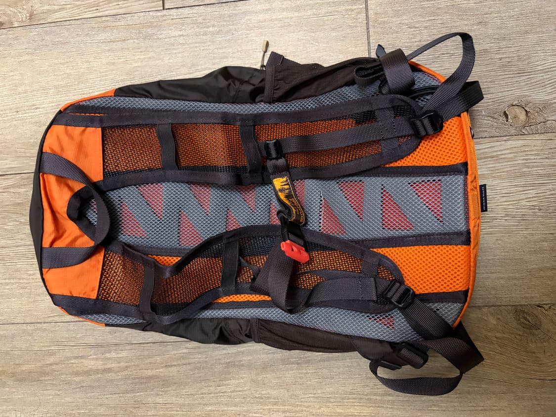 몽벨 레베 15 등산 백팩 15L 오렌지 초경량 상품이미지10