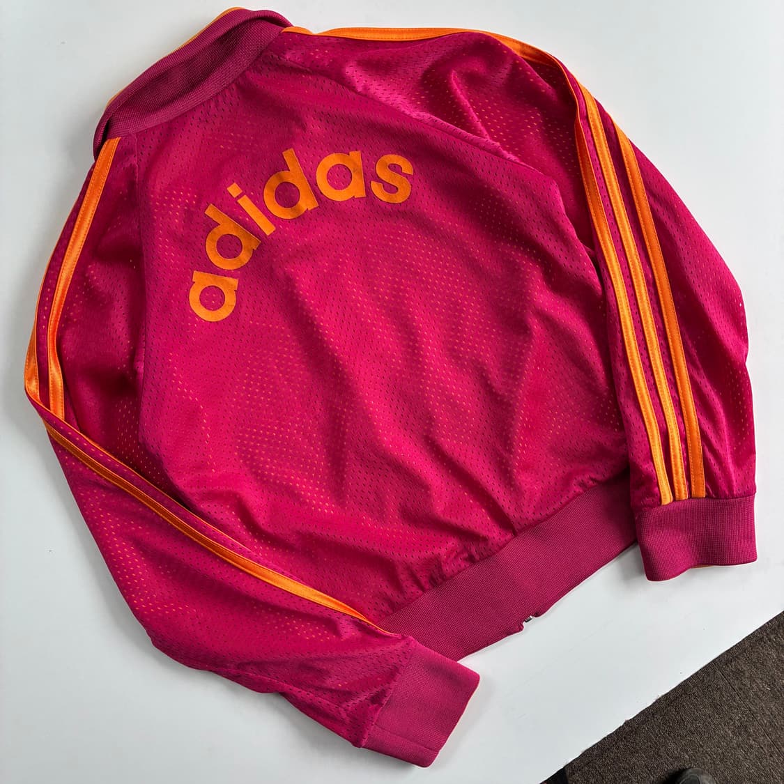 Adidas 아디디스00‘s 우먼스 마젠타 리버시블 트랙탑 자켓 상품이미지3