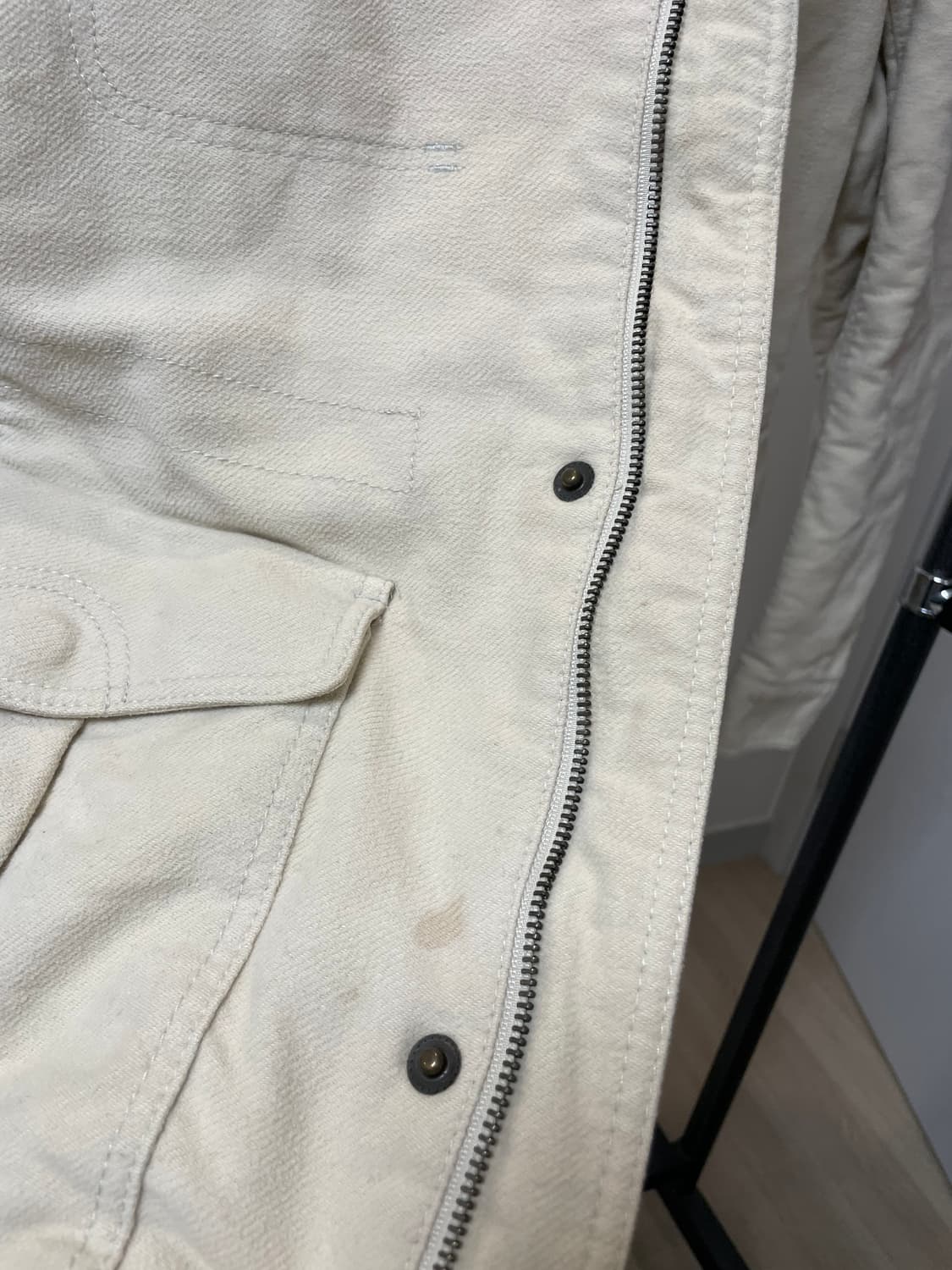 (100-102) Time 타임 m43 아이보리 자켓 상품이미지8