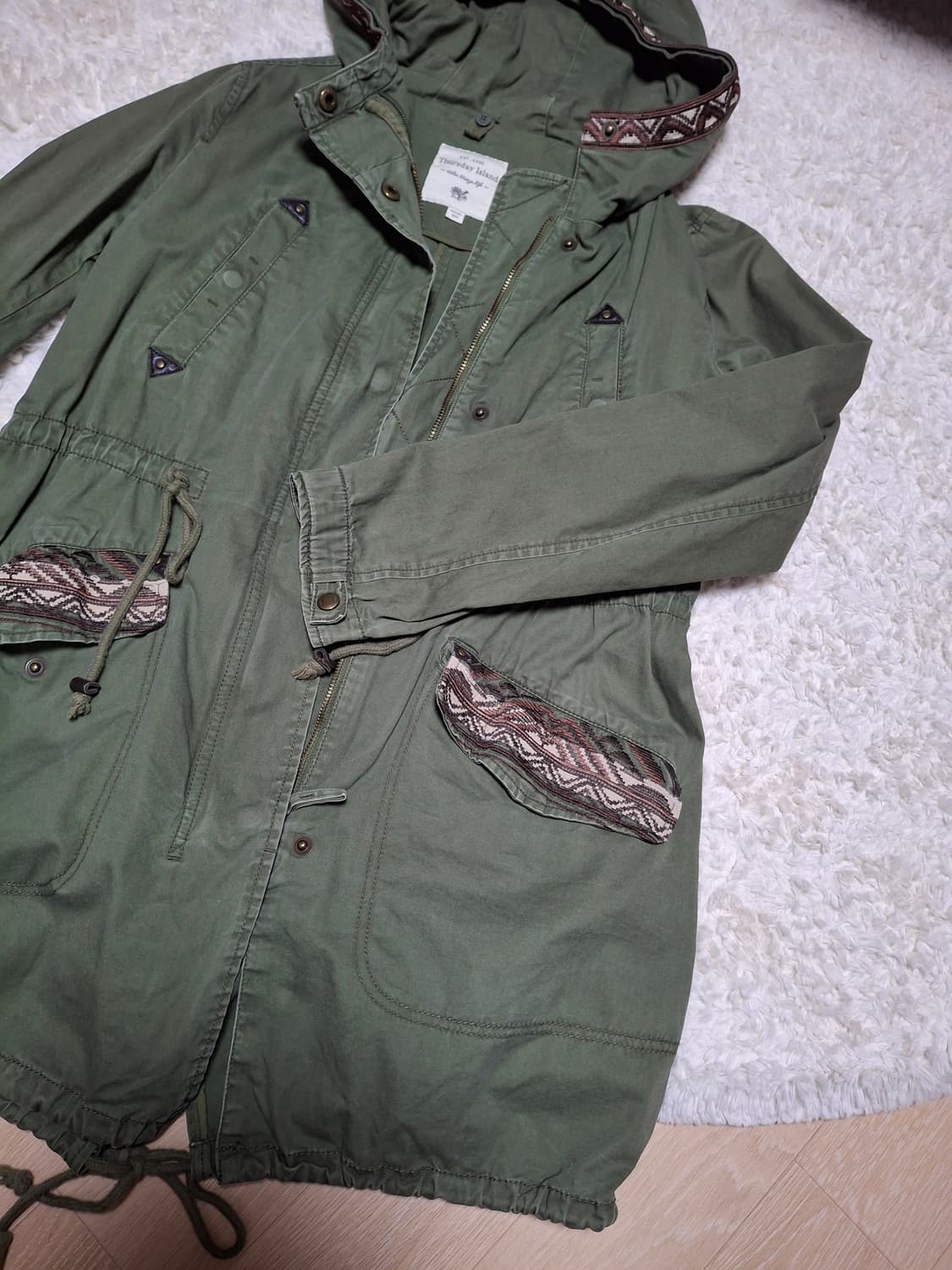 (마지막특가) 써스데이아일랜드 야상자켓 상품이미지5