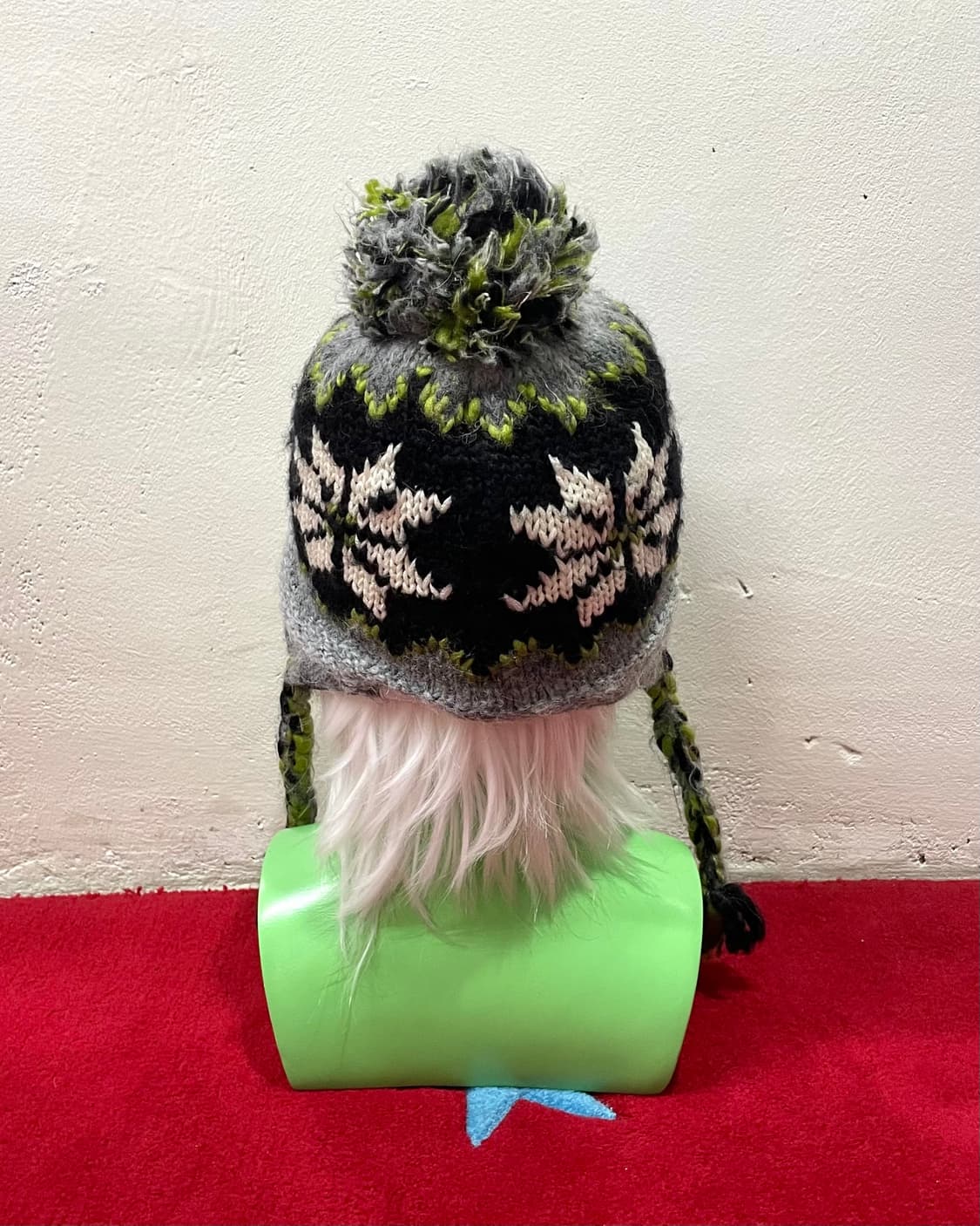 winter gray cap earflap 상품이미지4