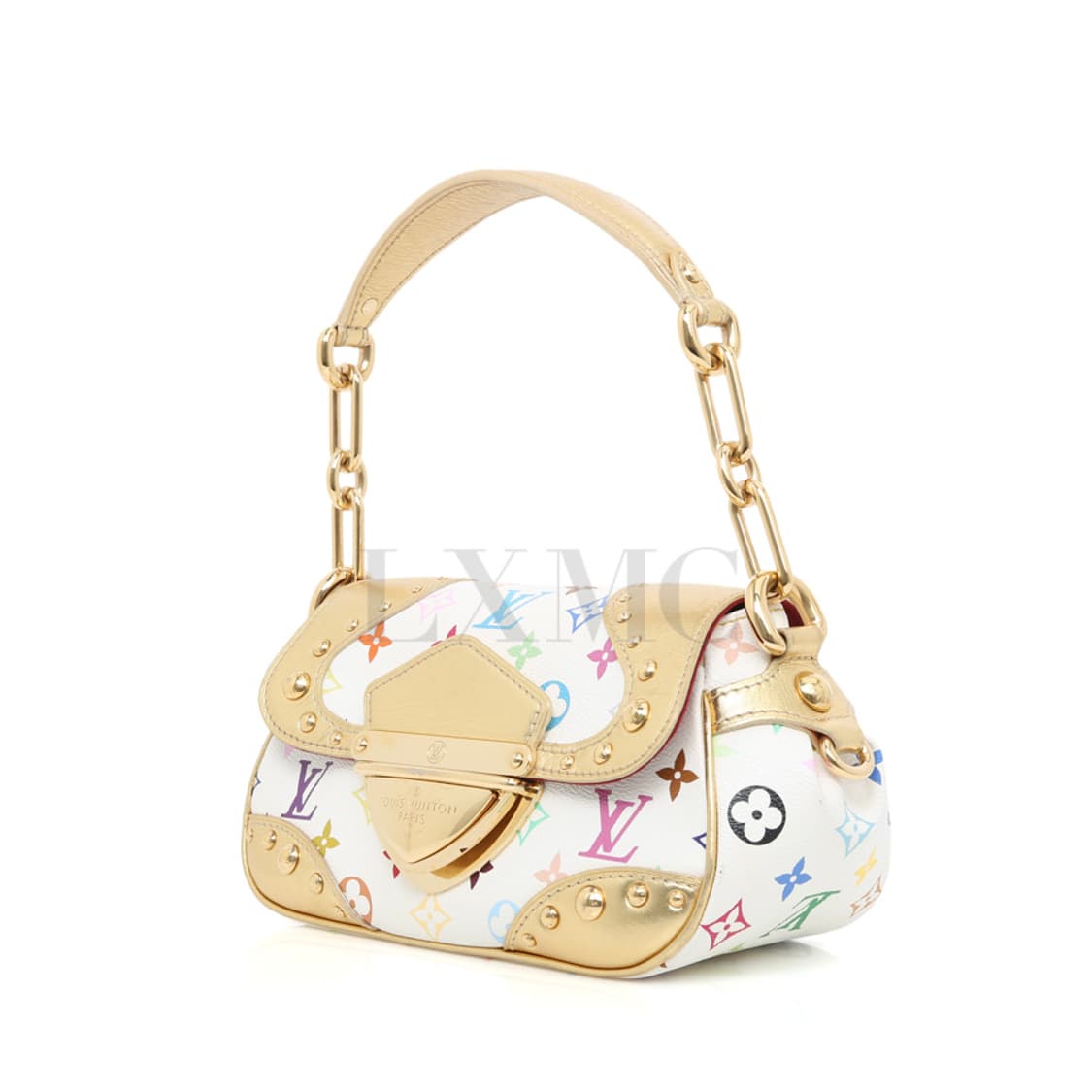 루이비통 멀티화이트 마를린 오르 골드 체인 숄더 M40206 상품이미지2