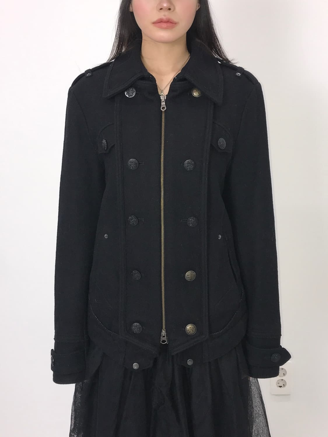 00s PPFM Double Breasted Wool Jacket 상품이미지1