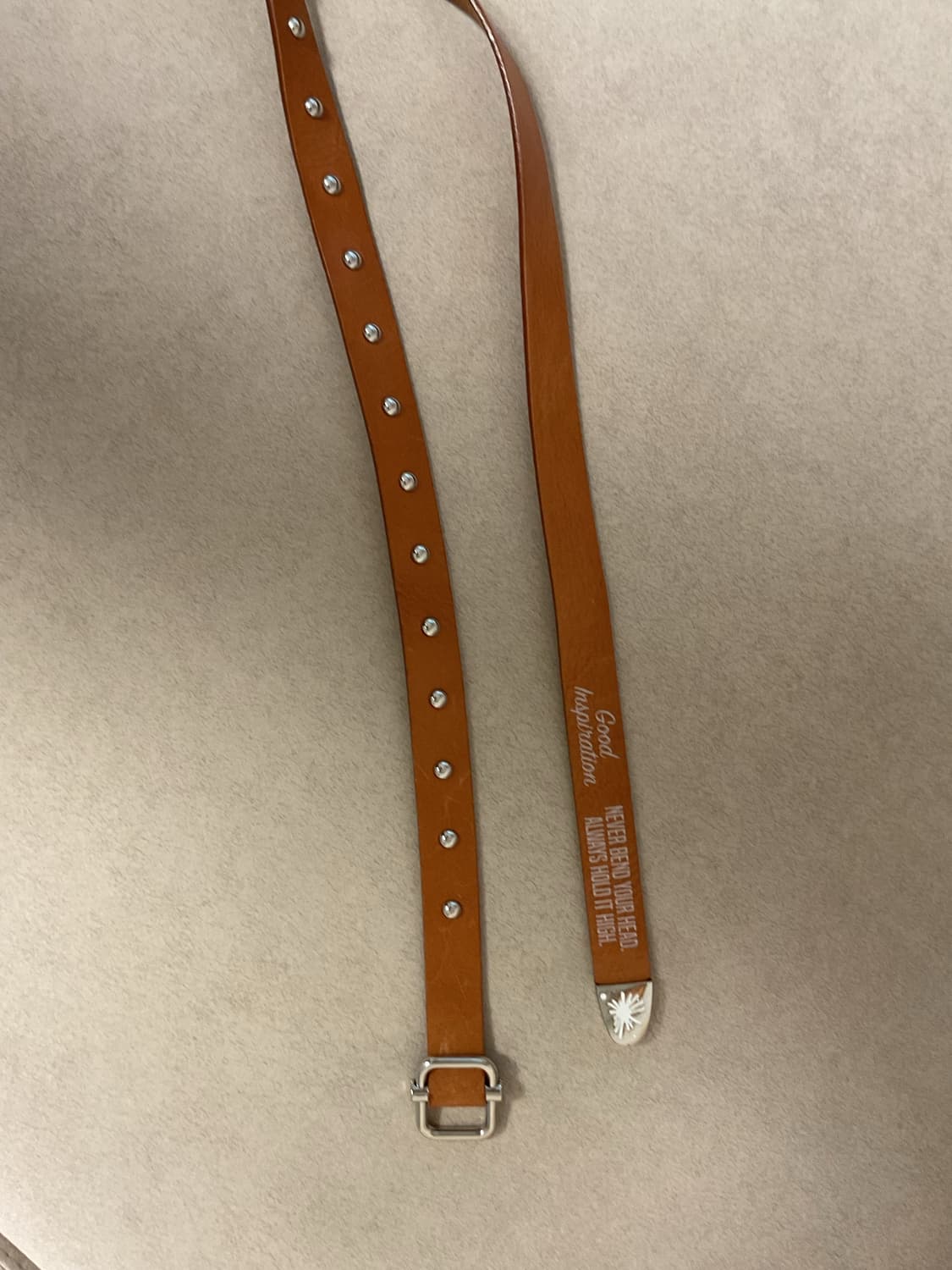 mihara yasuhiro x gu stud belt 상품이미지4