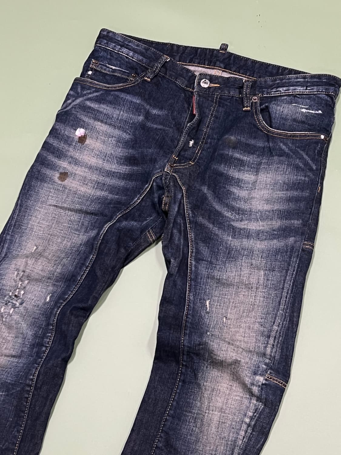 (48) 디스퀘어드2 백포켓 슬림핏 바이커진 상품이미지3