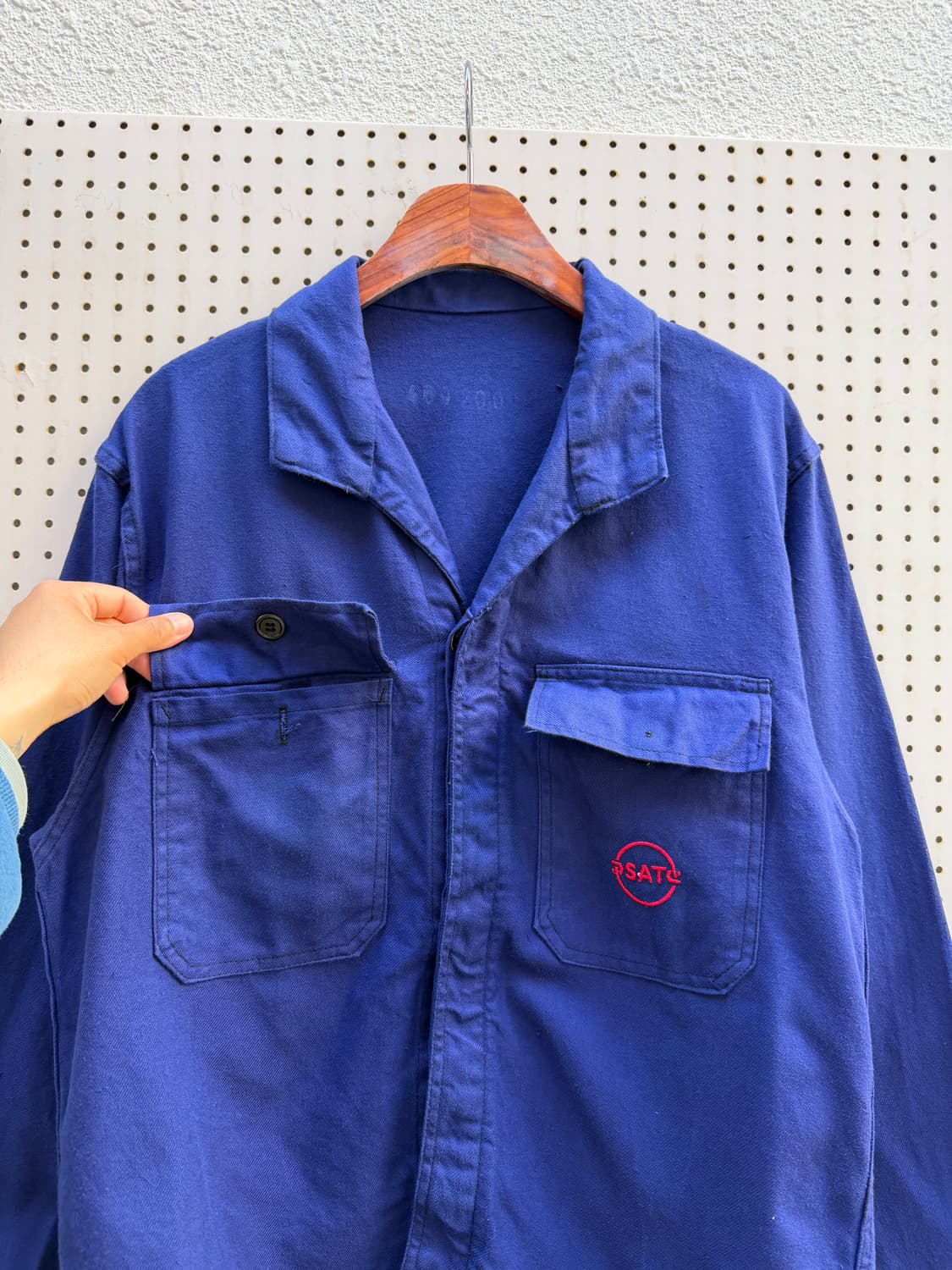 (DEADSTOCK)80s BELGIUM ARMY 데드스탁 워크자켓 상품이미지7