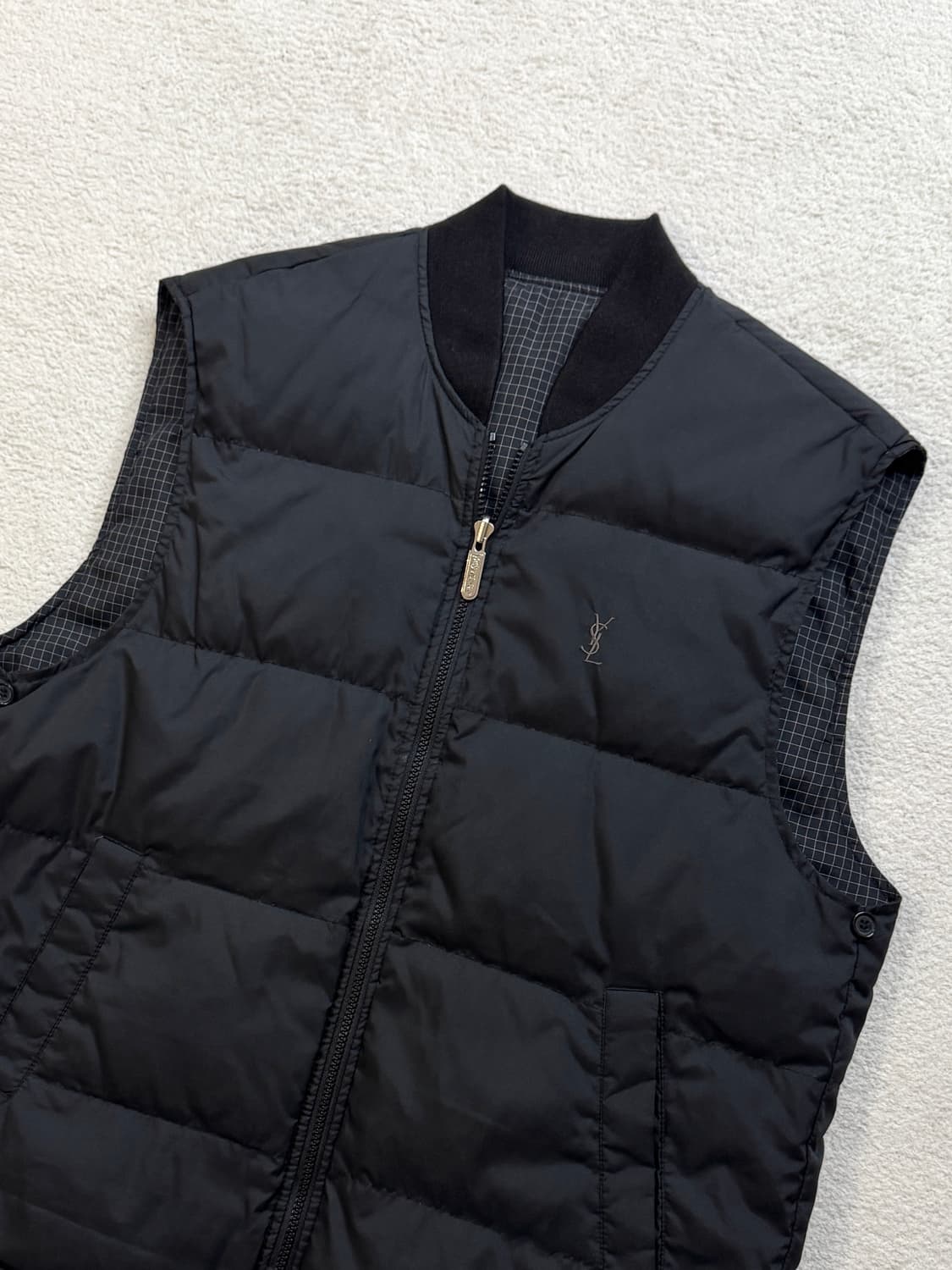 입생로랑 리버시블 구스다운 패딩조끼 베스트 상품이미지2