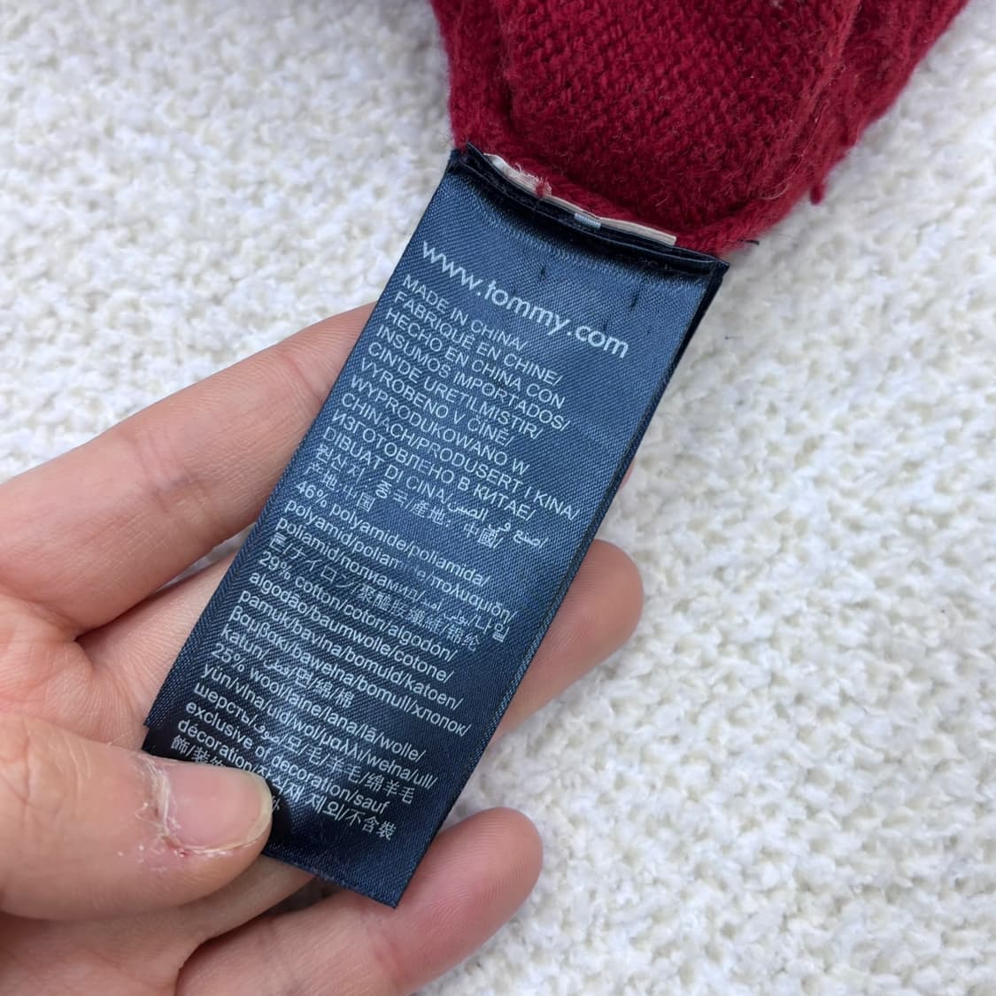 M 타미진스 니트 긴팔 티셔츠 0313E 상품이미지4