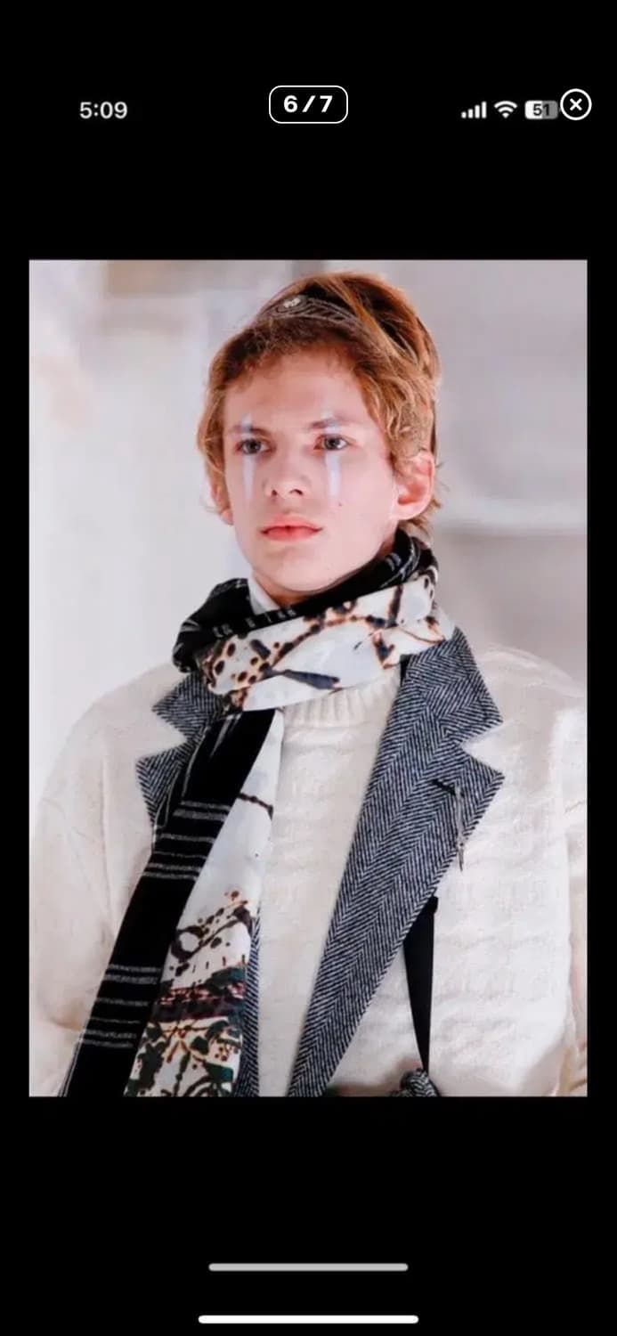 솔로이스트 20aw 아란 니트 상품이미지6