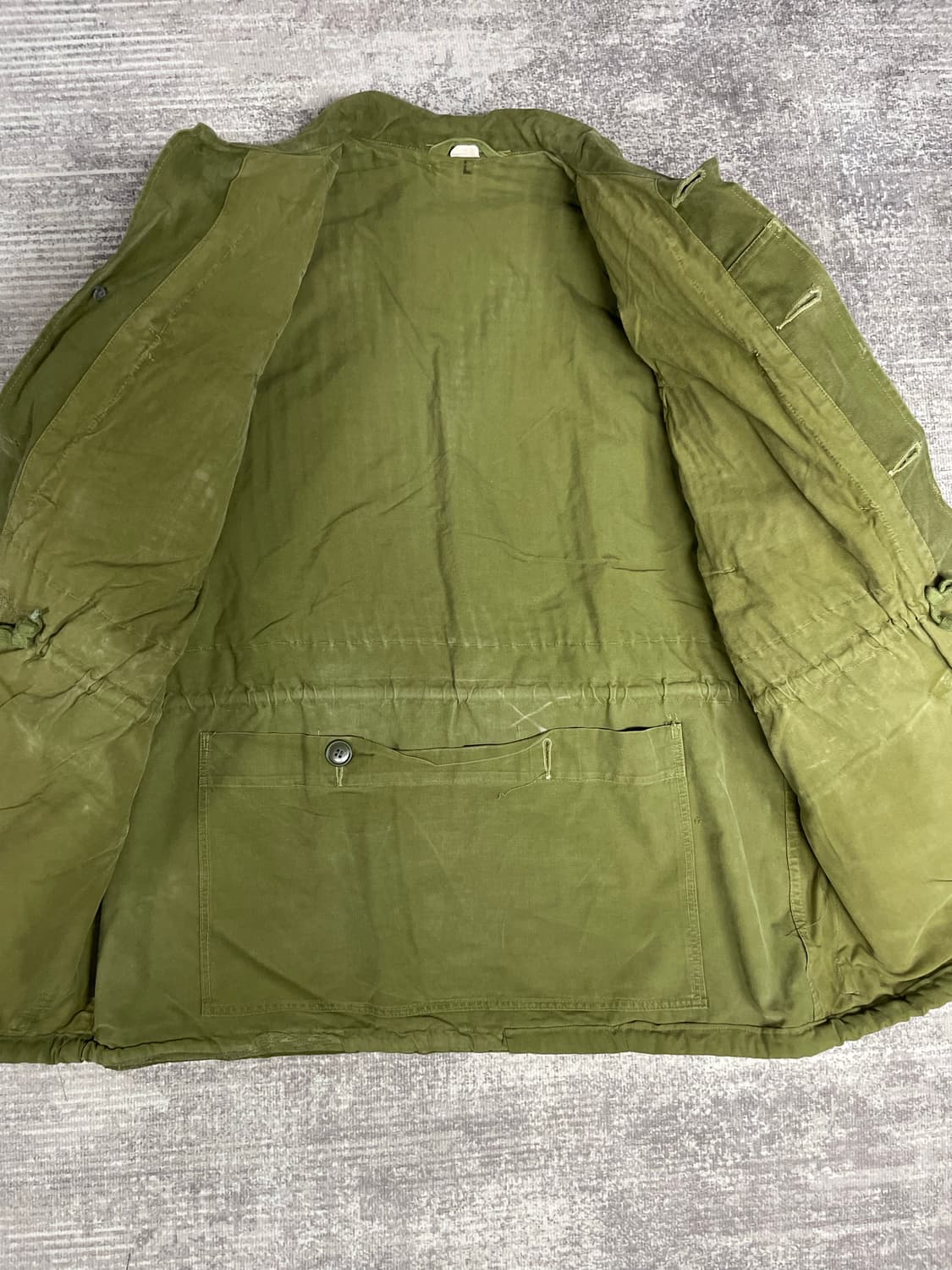 60s Danish military HBT field jacket 상품이미지7
